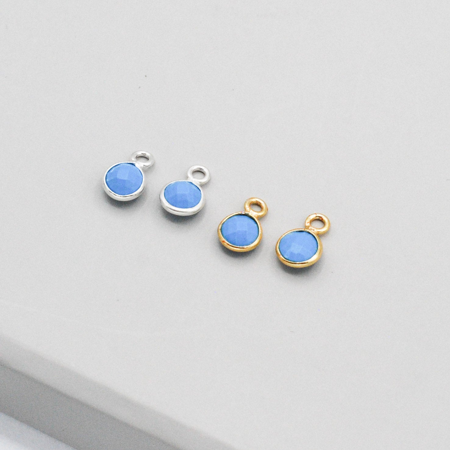 Petite Turquoise Hoop Drops - Jewel Ya