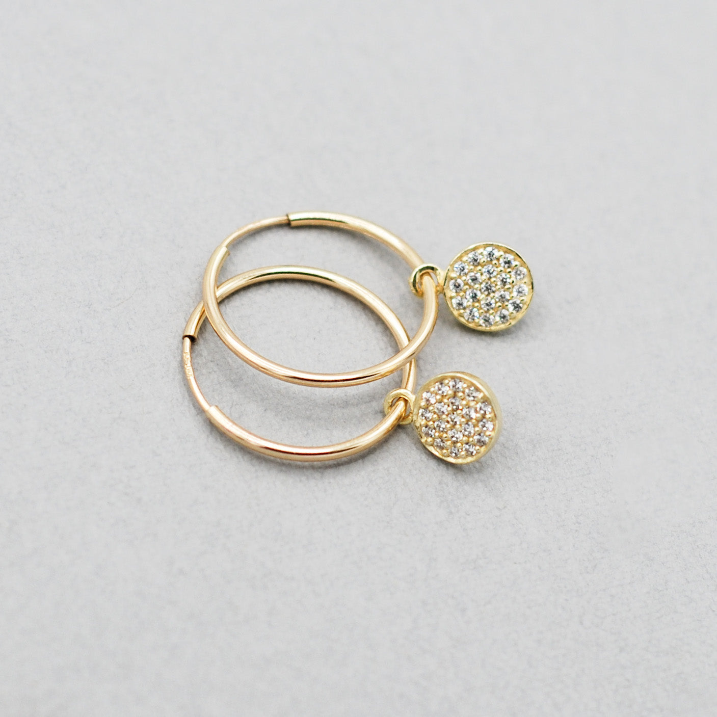 Hoops & Cubic Zirconia Drops - Jewel Ya