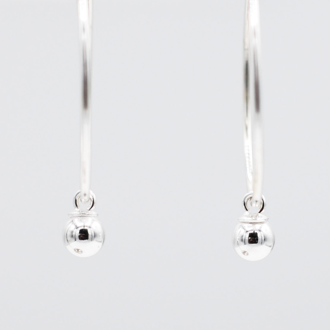 Sterling Silver Ball Drops