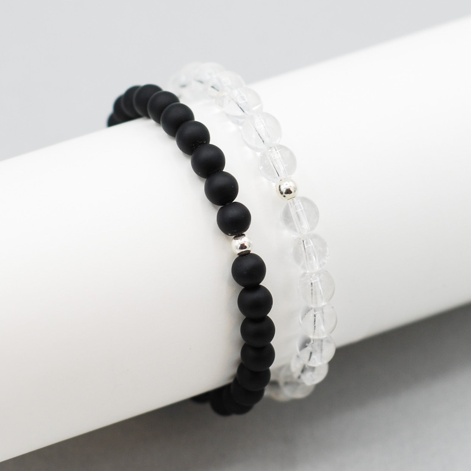 6mm Beaded Gemstone Bracelet