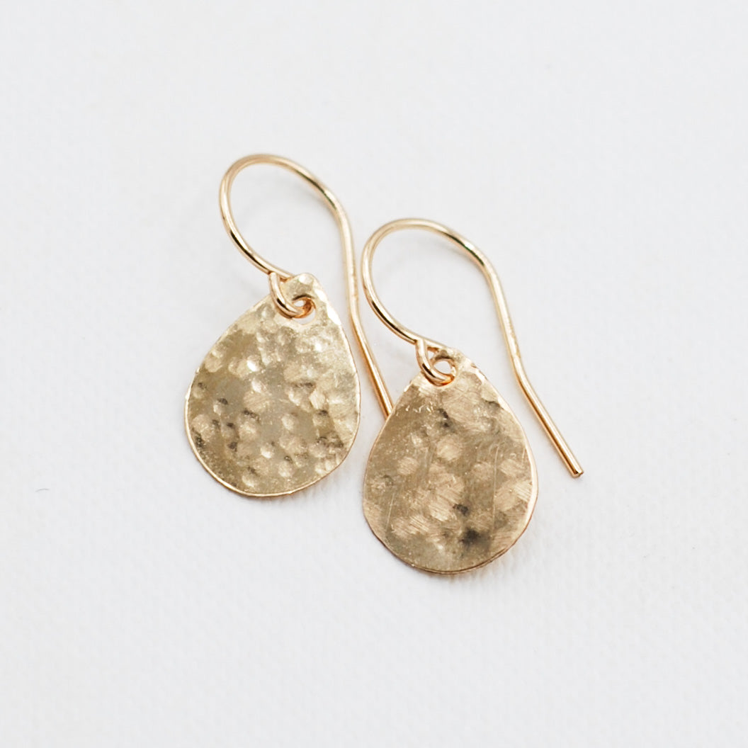 14k Gold Filled Teardrop Earrings - Jewel Ya
