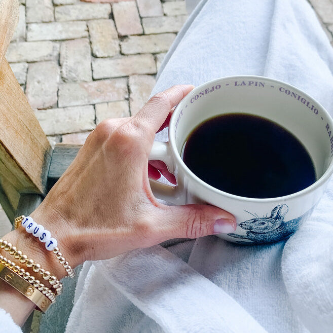 Intention 'Trust' 4mm 14k Gold filled Bracelet