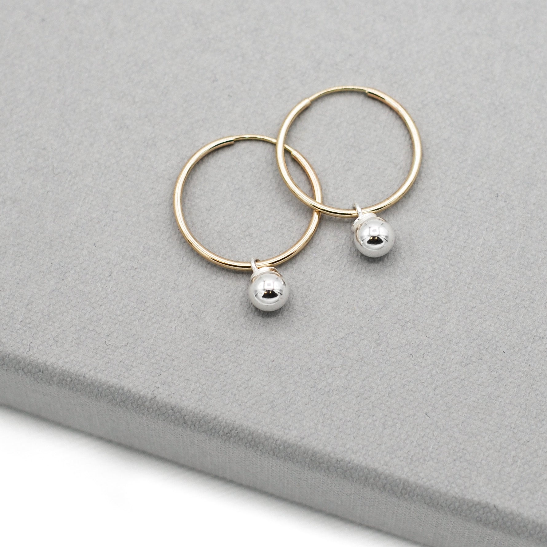 Sterling Silver Ball Drops