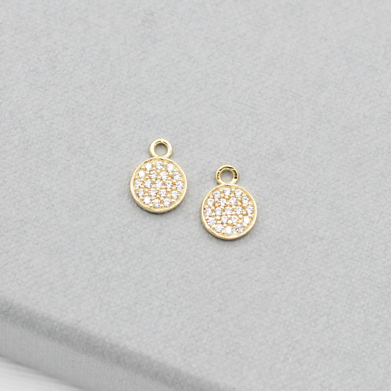 Cubic Zirconia Hoop Drops - Jewel Ya