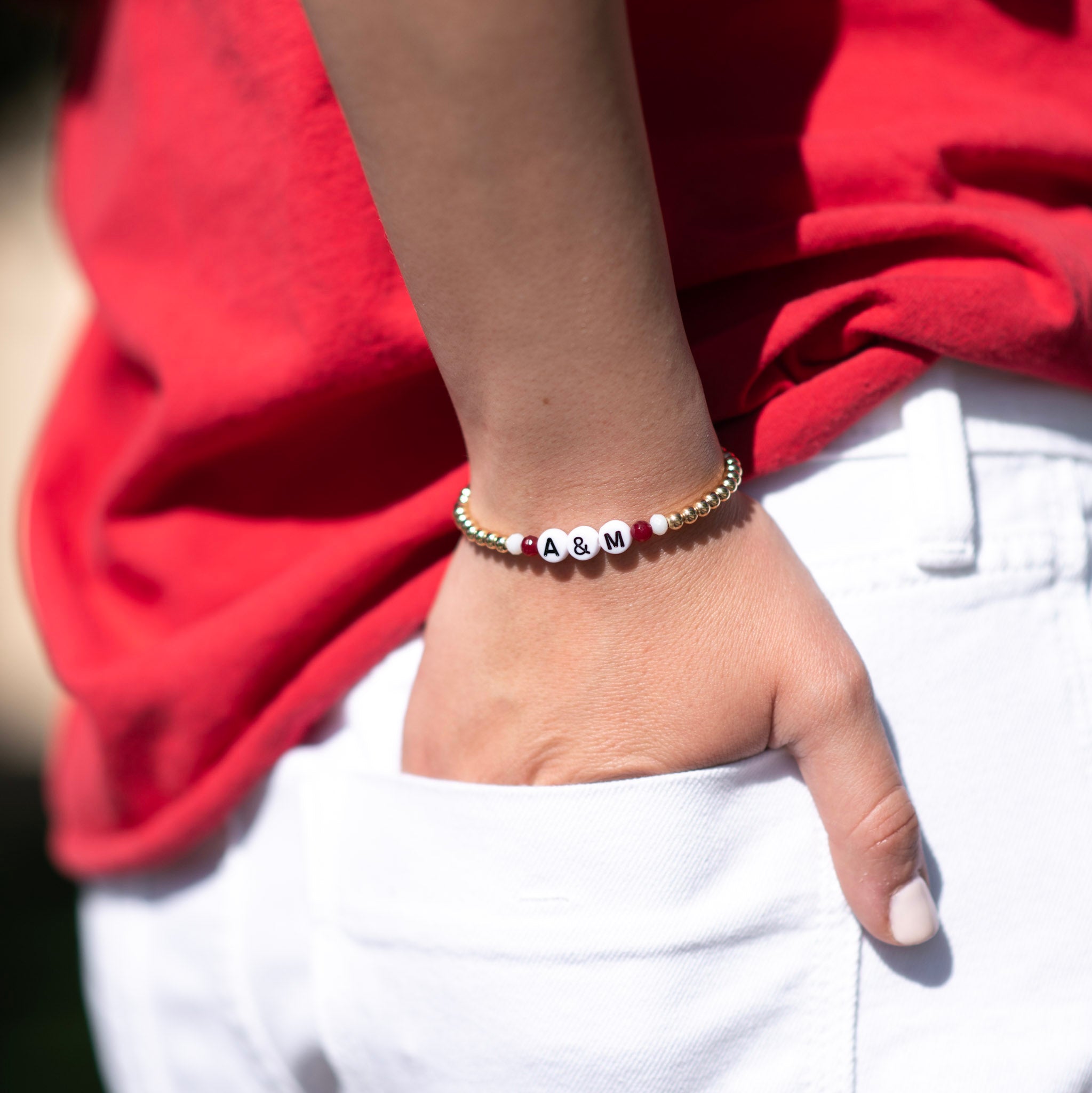 Personalized School Spirit Bracelet - Jewel Ya