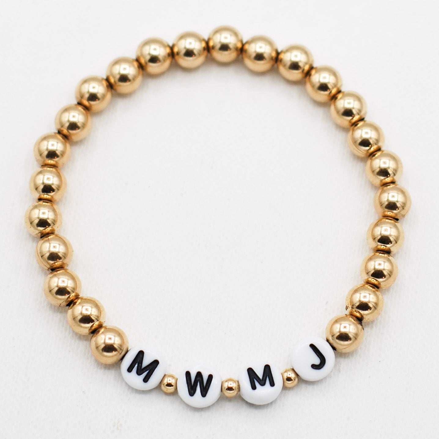 'My People' Initial Bracelet Set - Jewel Ya