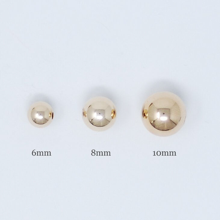 Hoops & 14k Gold Filled Ball Drops - Jewel Ya