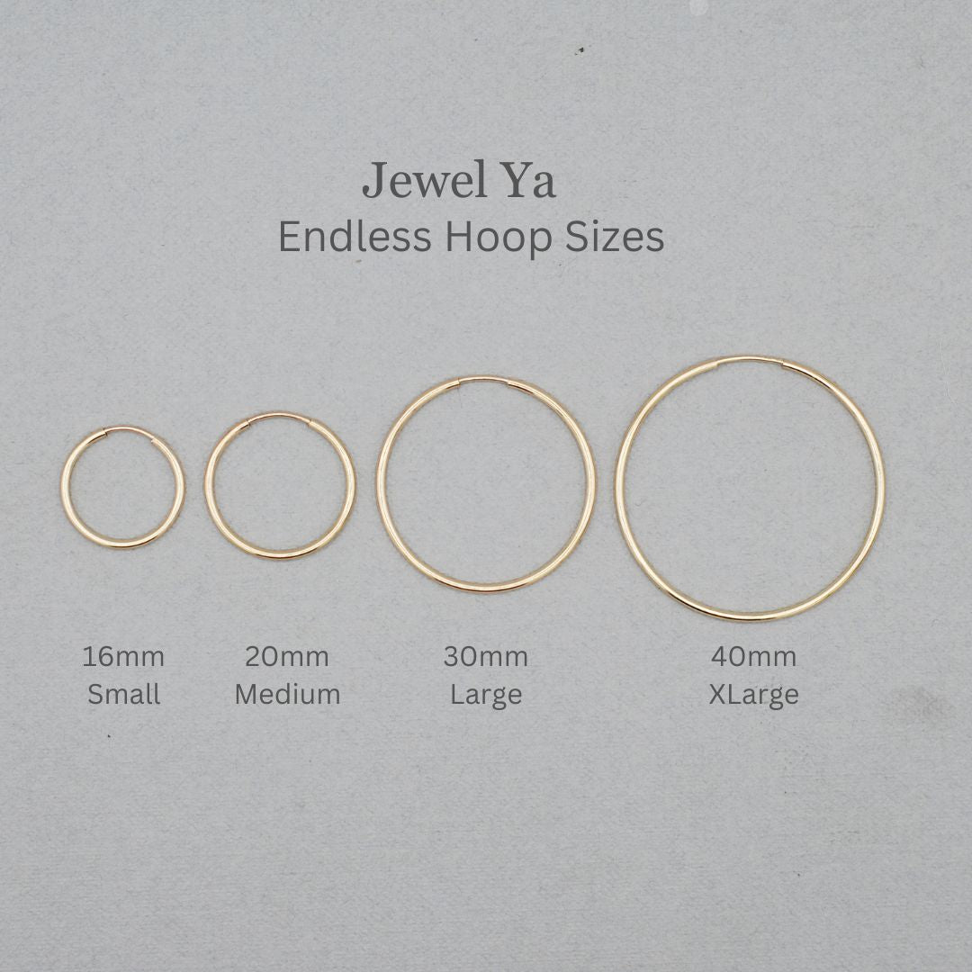 Hoops & 14k Gold Filled Heart Drops - Jewel Ya