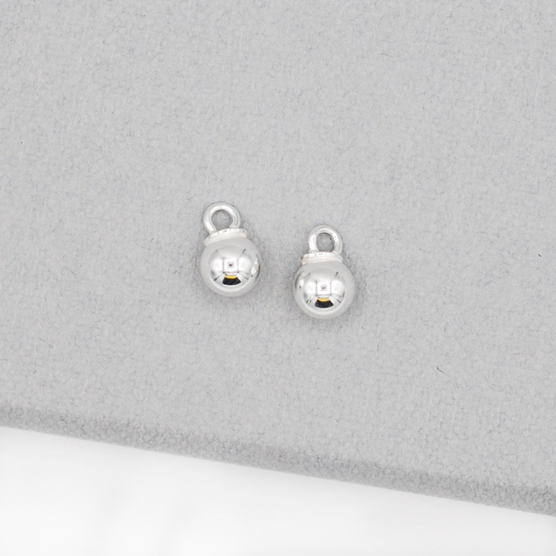 Sterling Silver Ball Drops