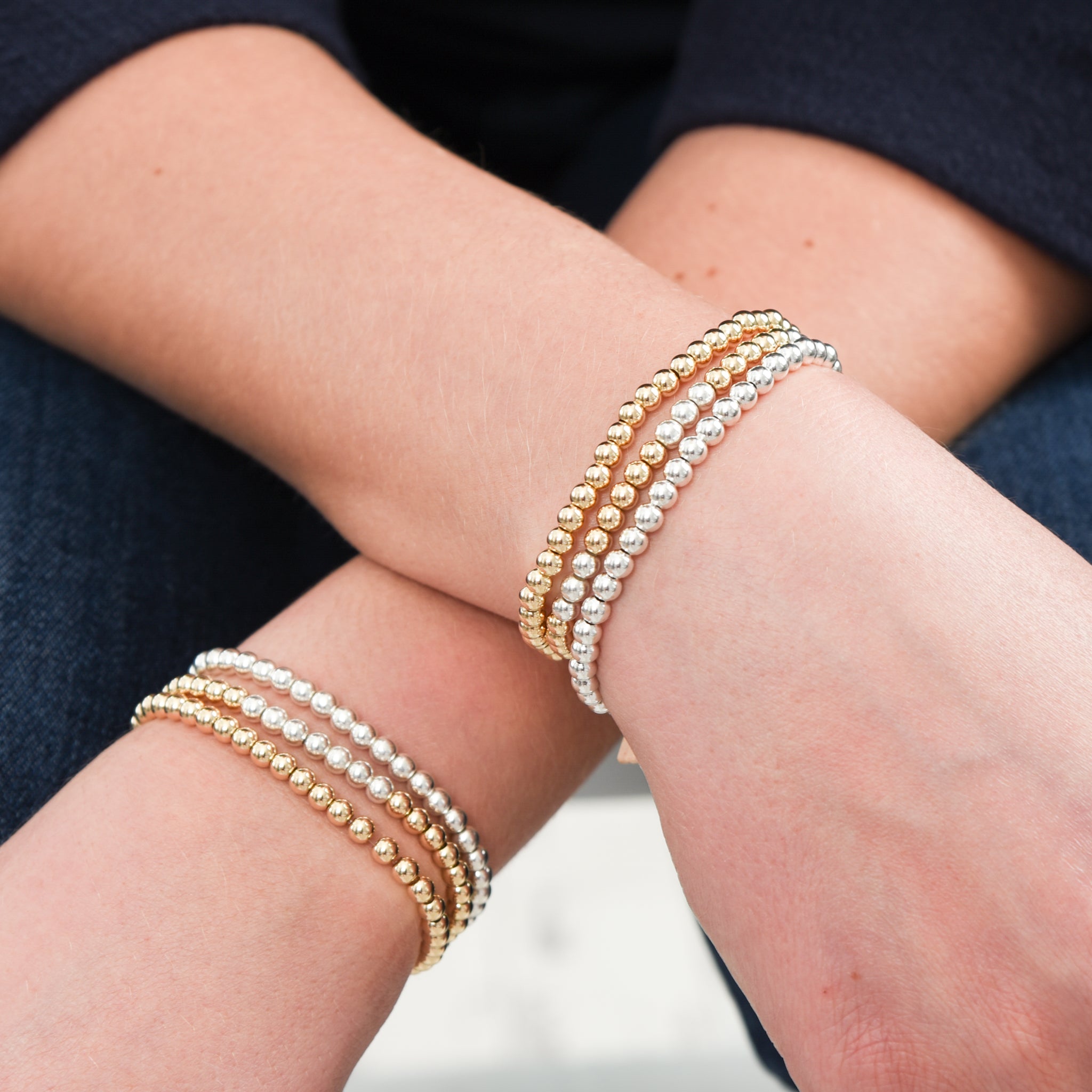 4mm 14k Gold Filled Bracelet - Jewel Ya