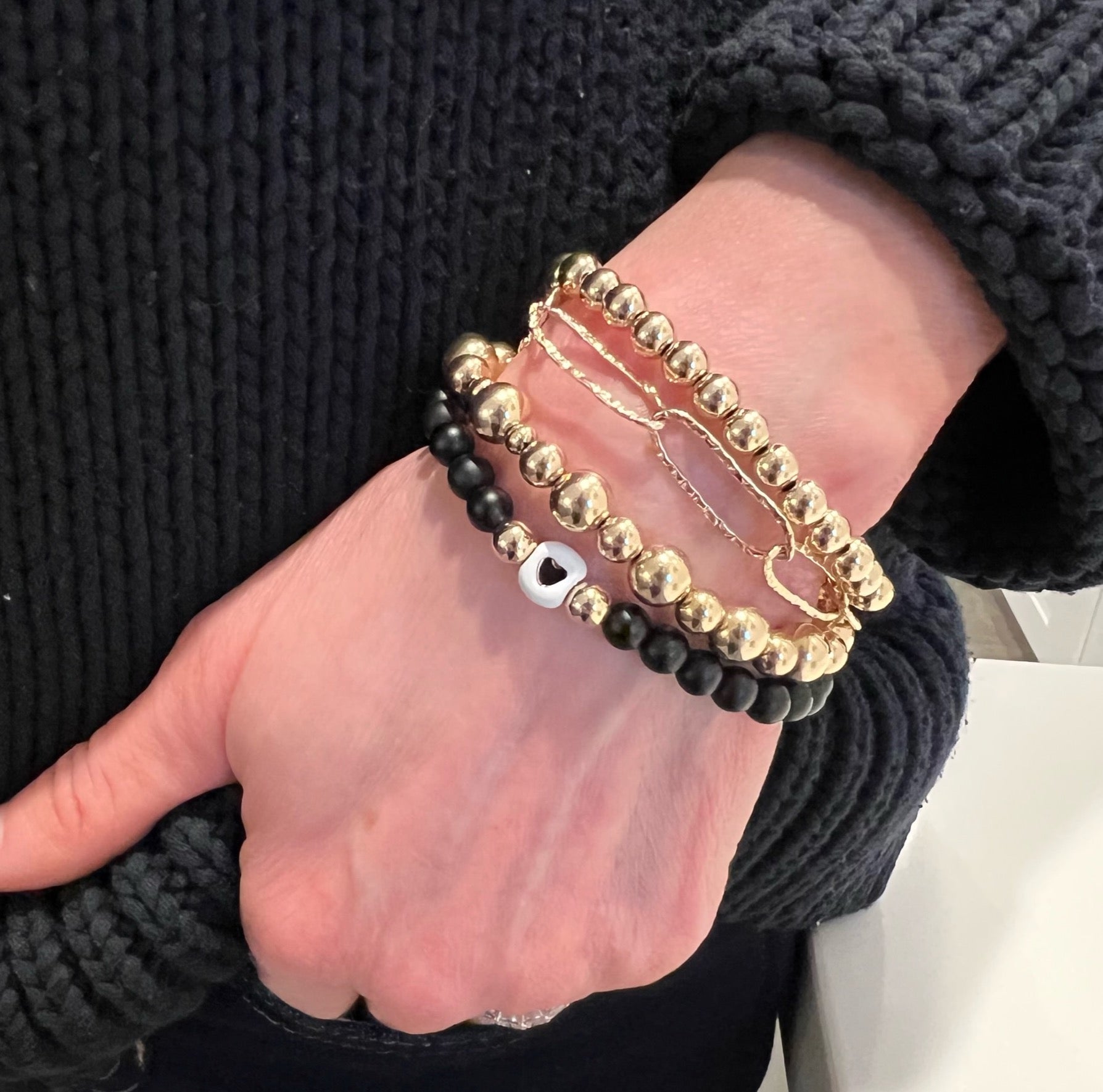 True Love Black Onyx Bracelet - Jewel Ya