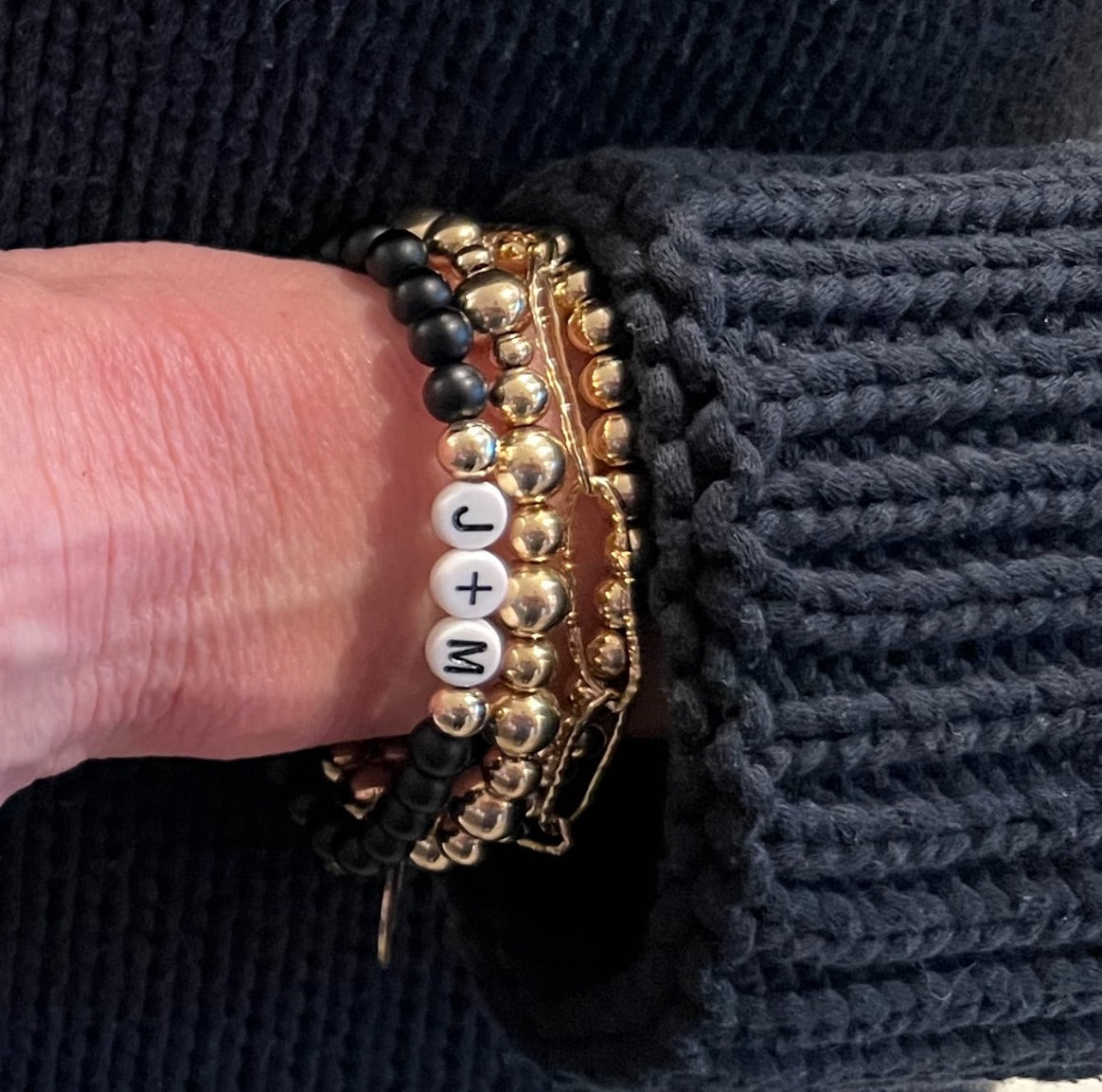 True Love Black Onyx Bracelet - Jewel Ya