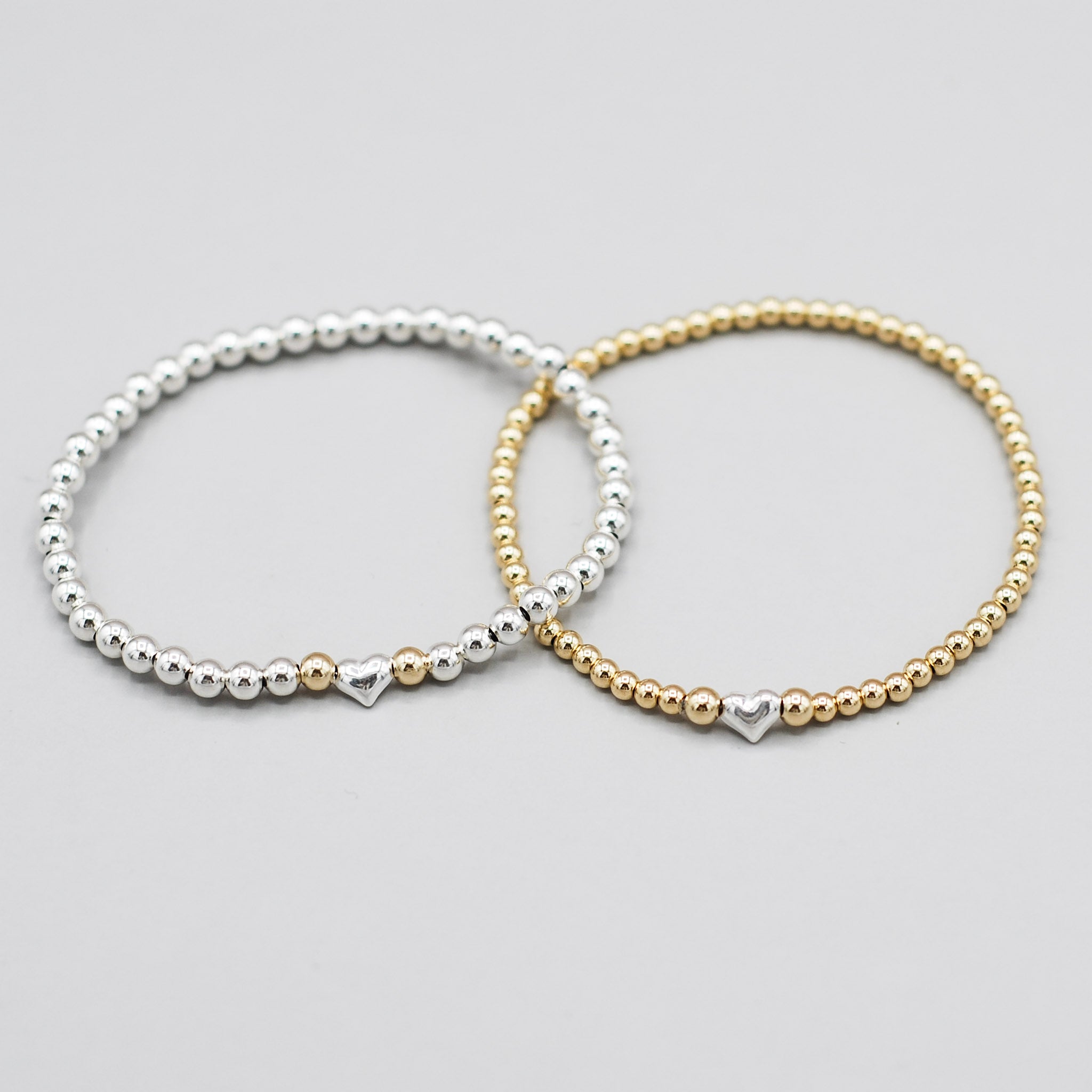 Beaded Lux Heart Bracelet - Jewel Ya