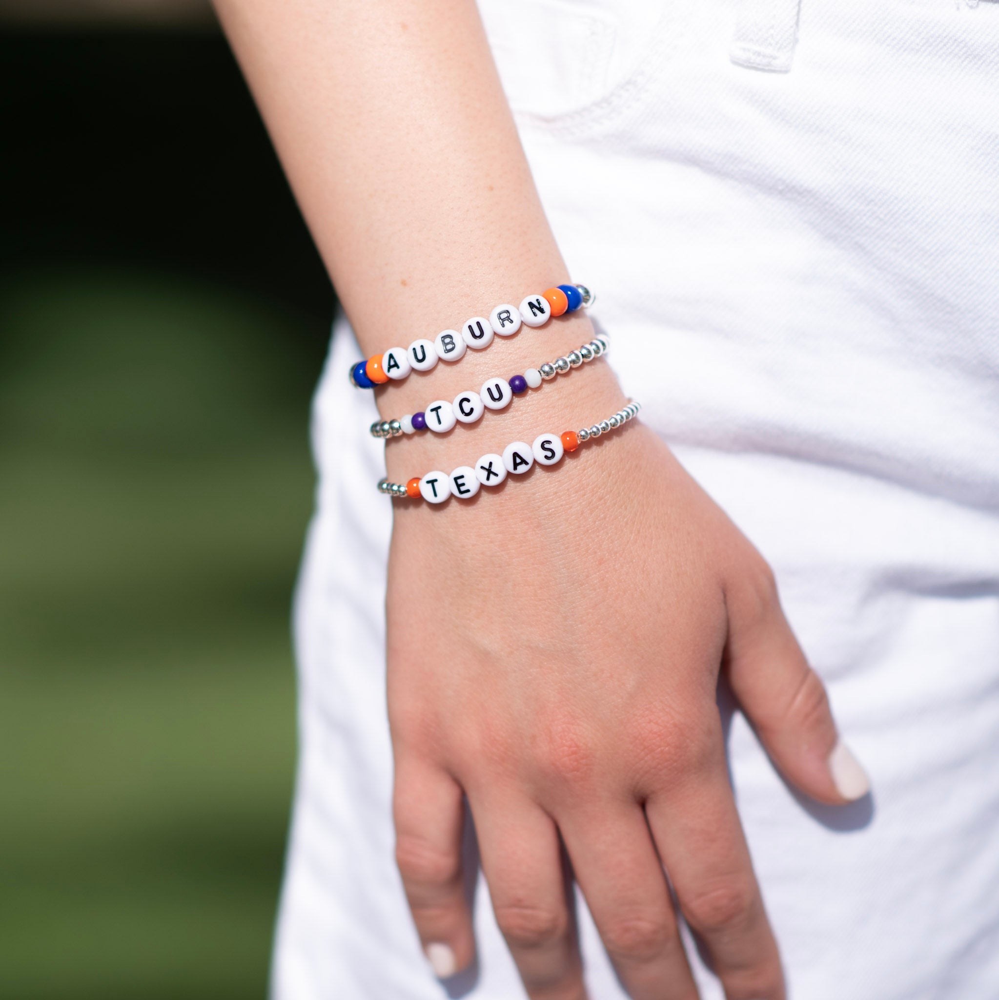 Personalized School Spirit Bracelet