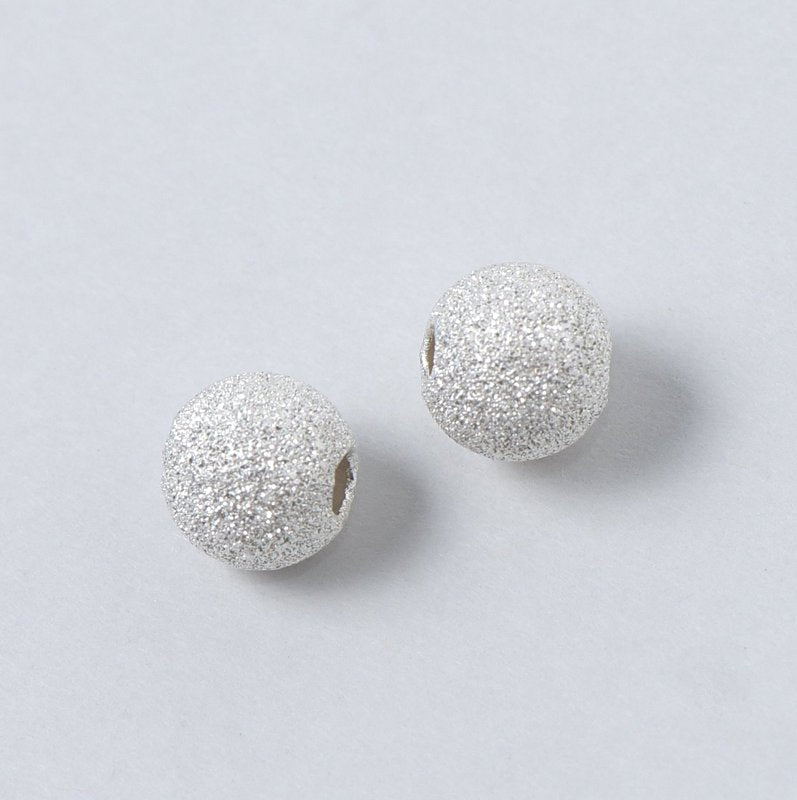 Hoop Earring & Sparkle Ball Drop Set