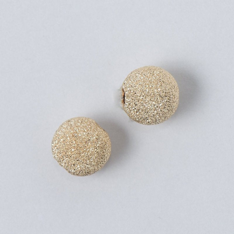 Hoop Earring & Sparkle Ball Drop Set