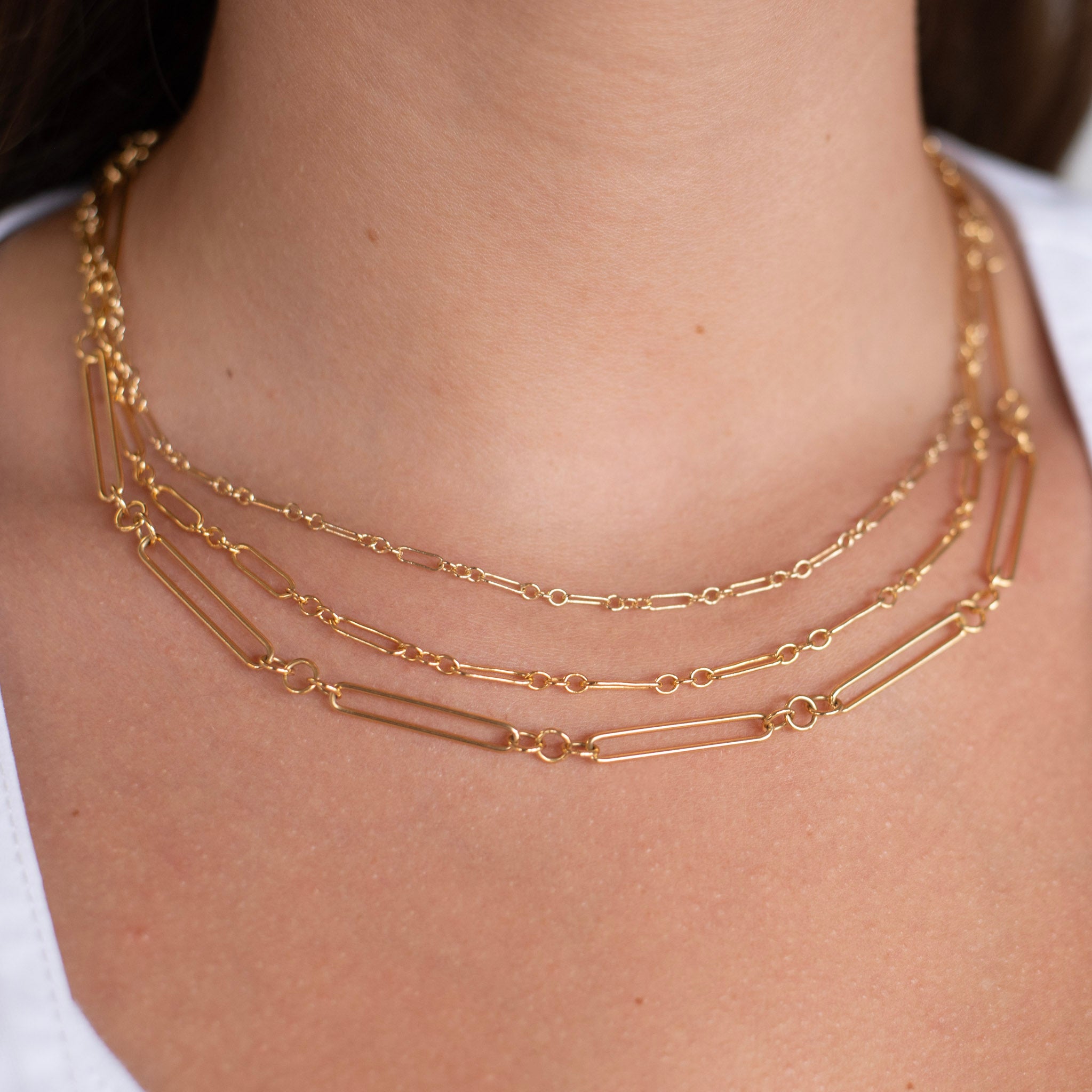 Extra Large Long & Short Layering Chain