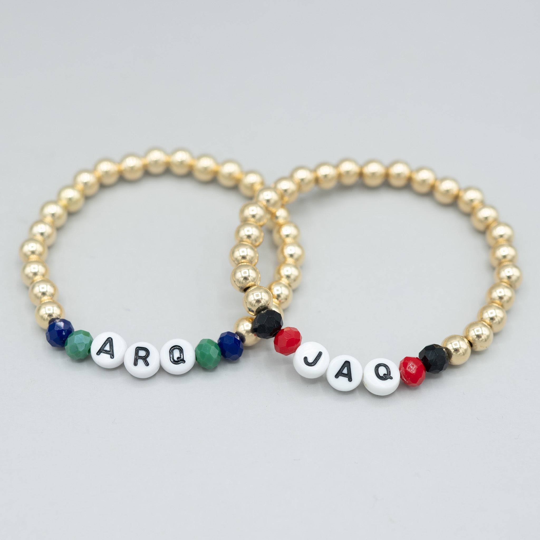 14k Gold Filled Personalized Game Day Bracelet