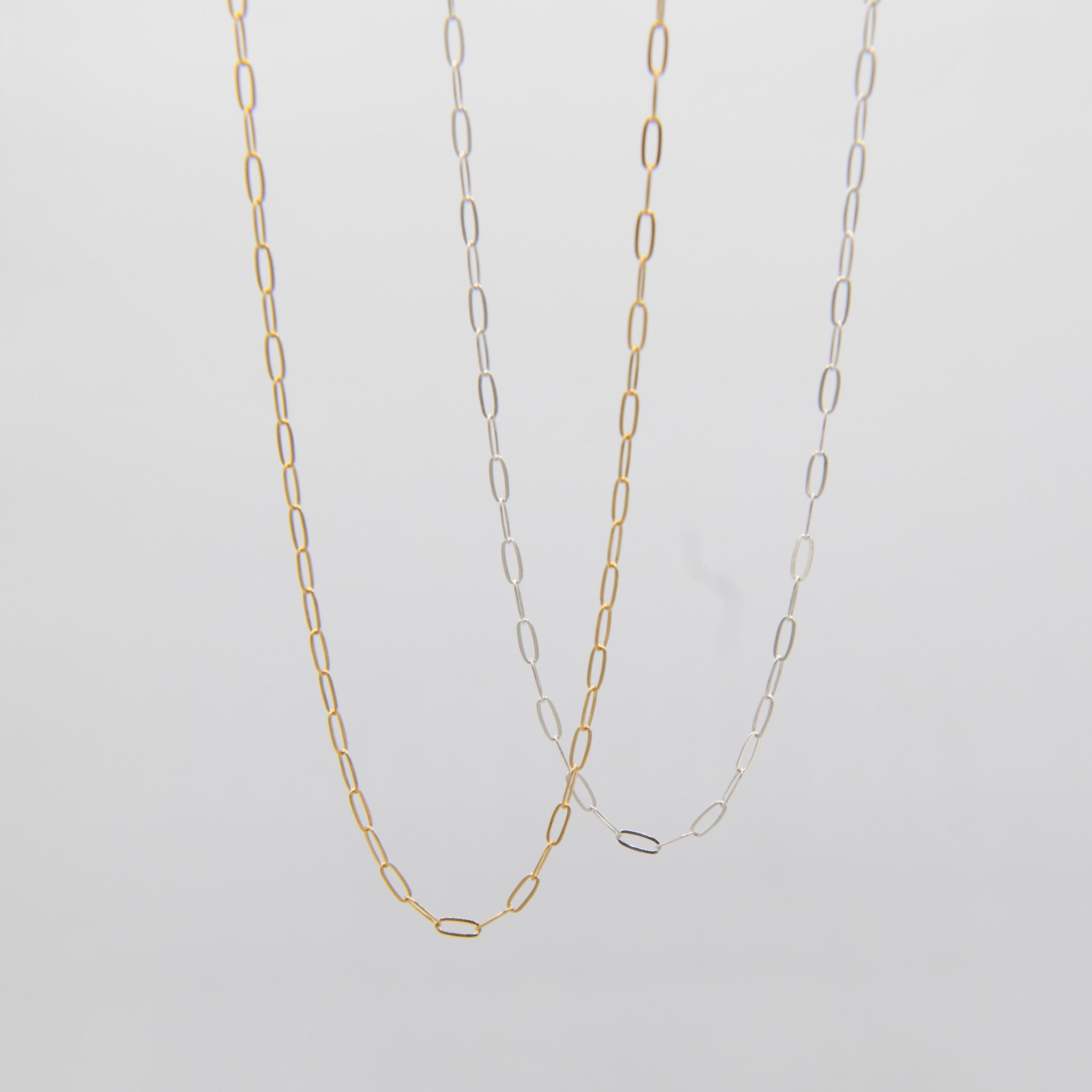 Sol newest Necklace in Gold Fill, Gold Link Necklace, Paper Clip Chain Necklace, Thick Gold Chain, Layering Necklace, Layering Chain, Paperclip