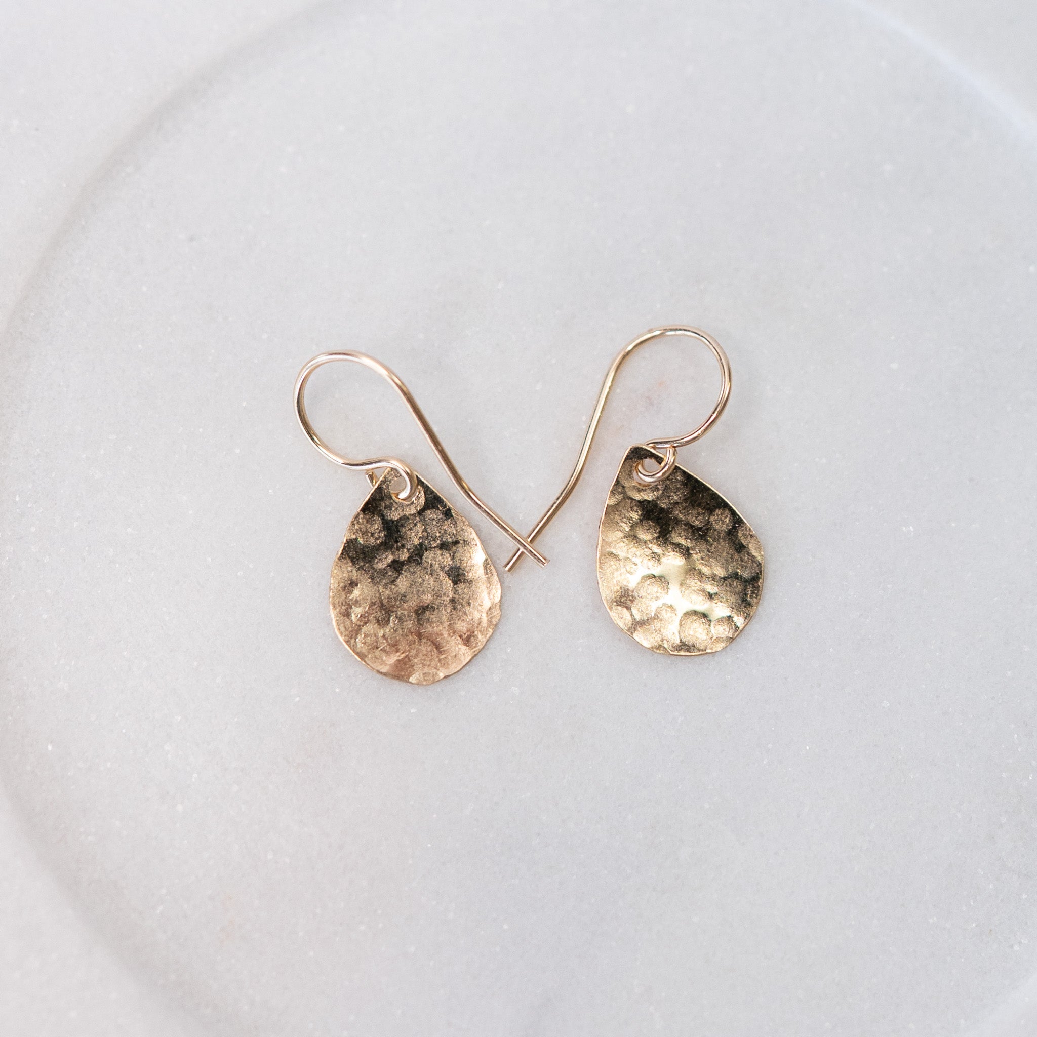 14k Gold Filled Teardrop Earrings - Jewel Ya