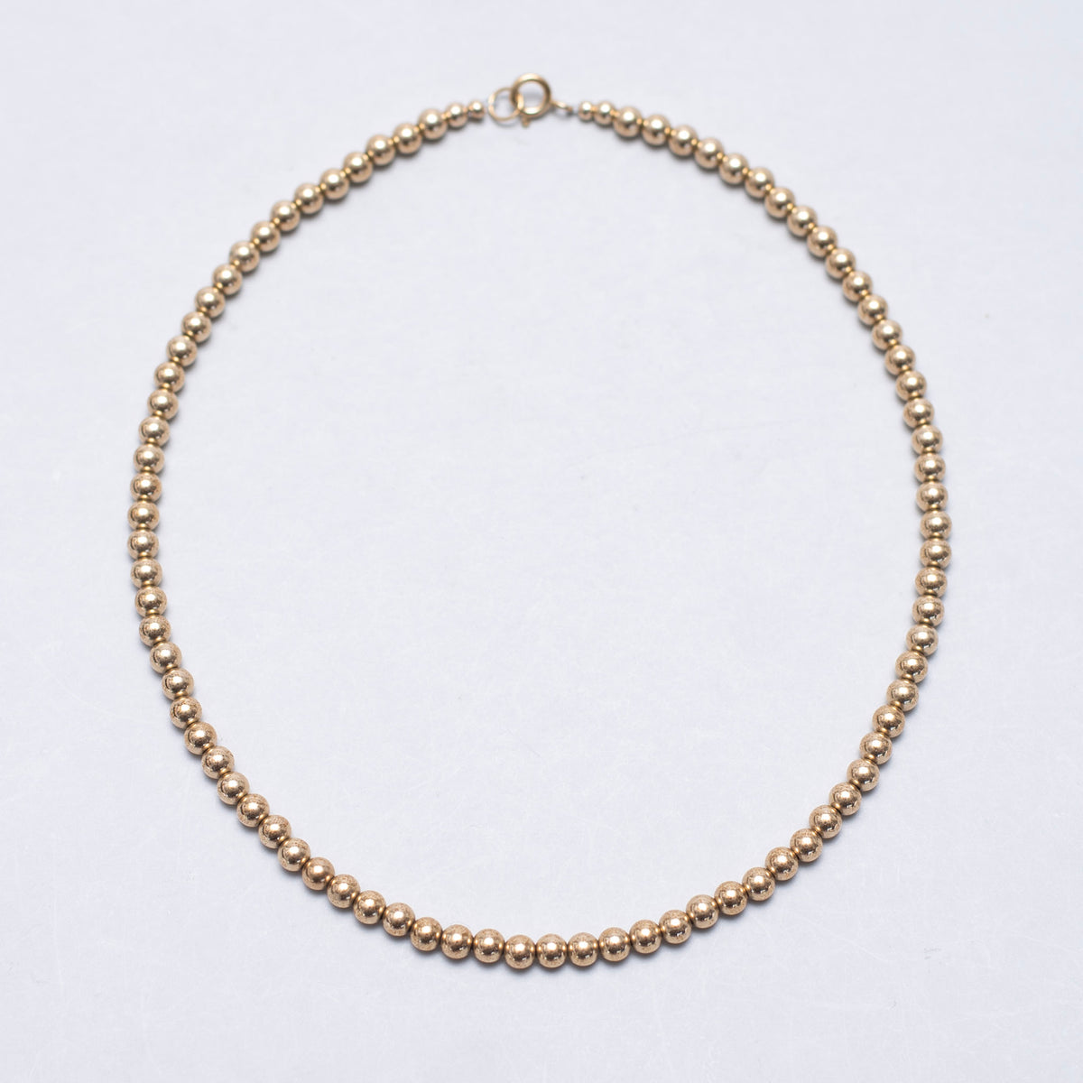14k Gold Filled Beaded Lux Necklace