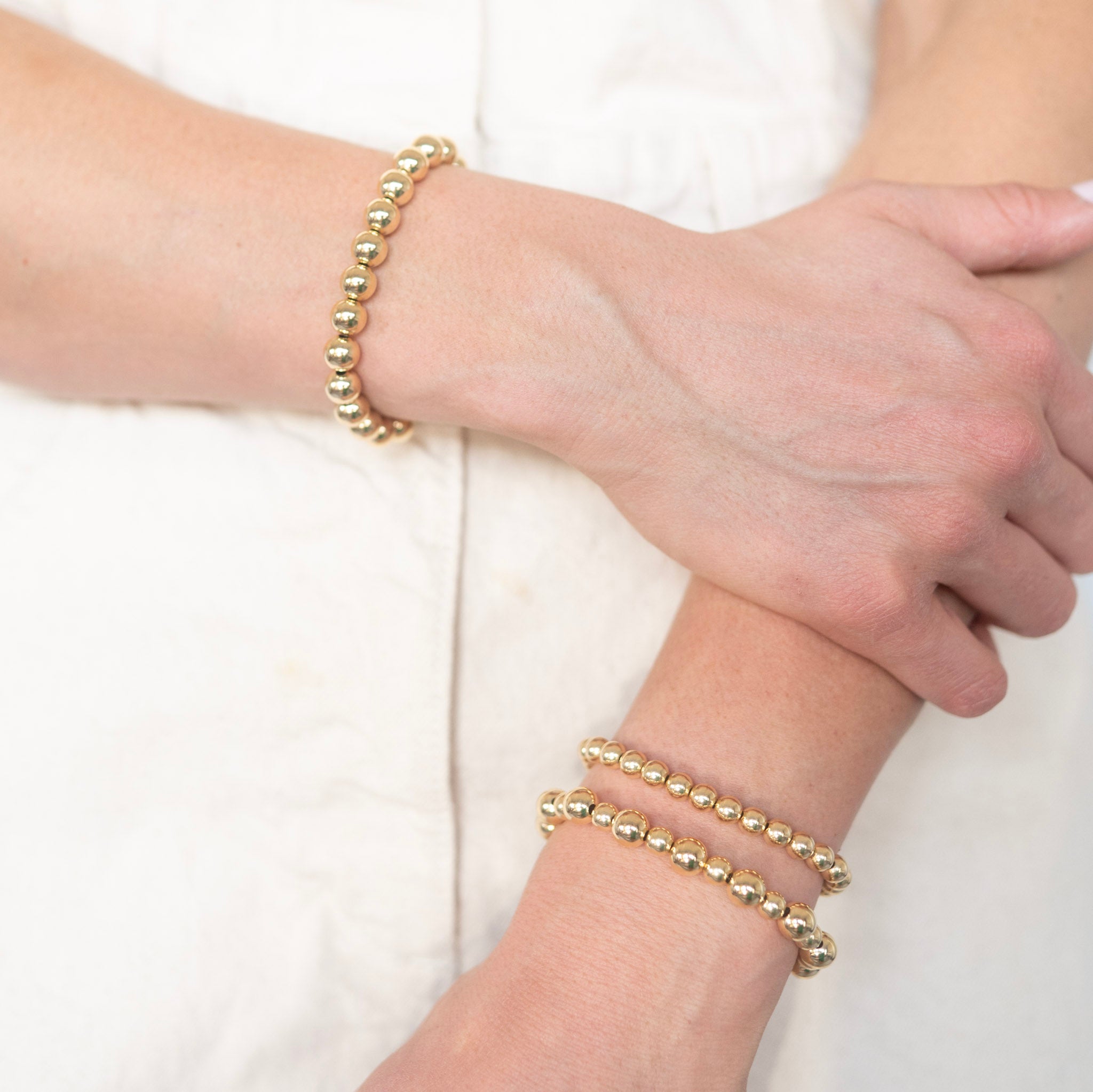 6mm & 8mm Beaded Bracelet