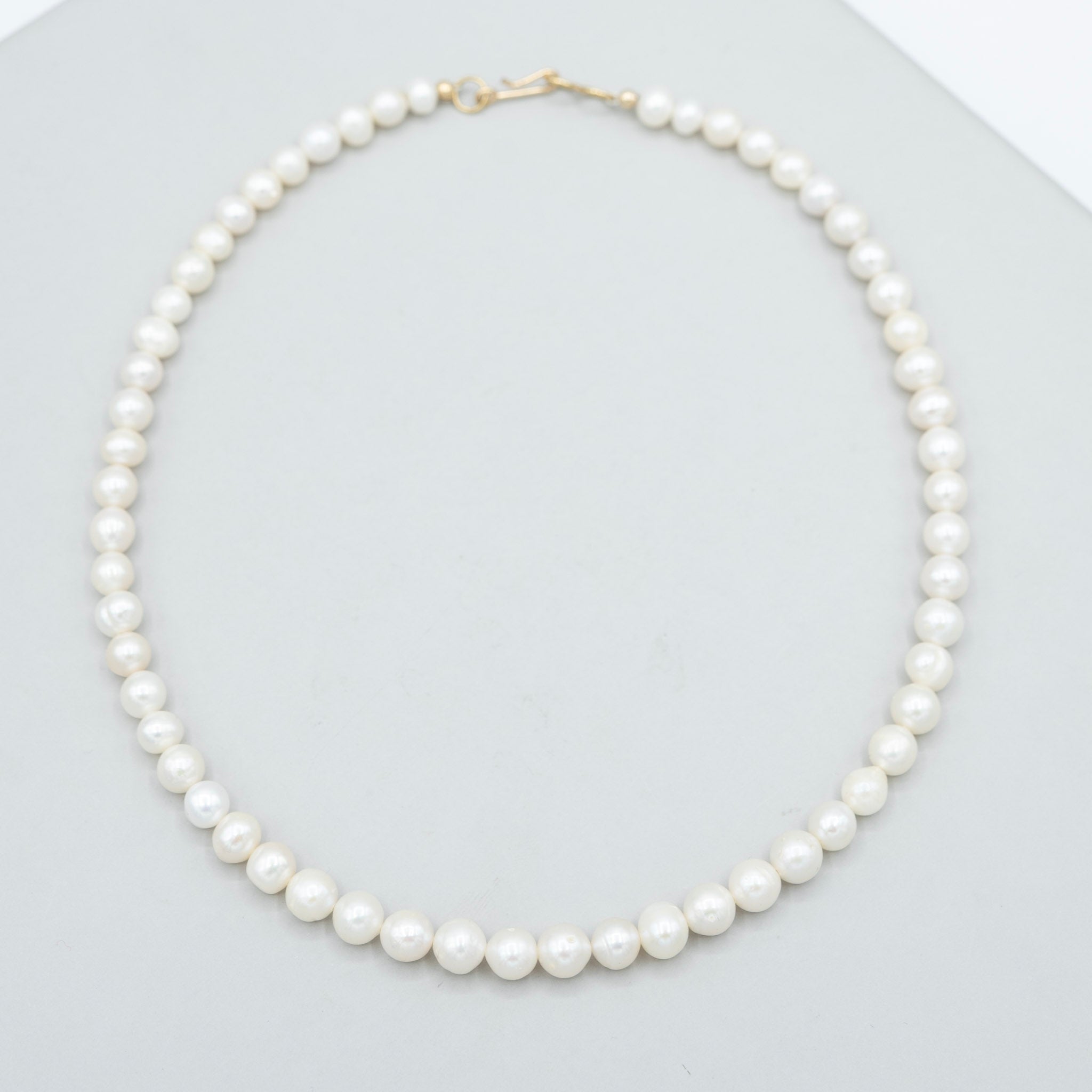 6mm Freshwater Pearl Beaded Necklace