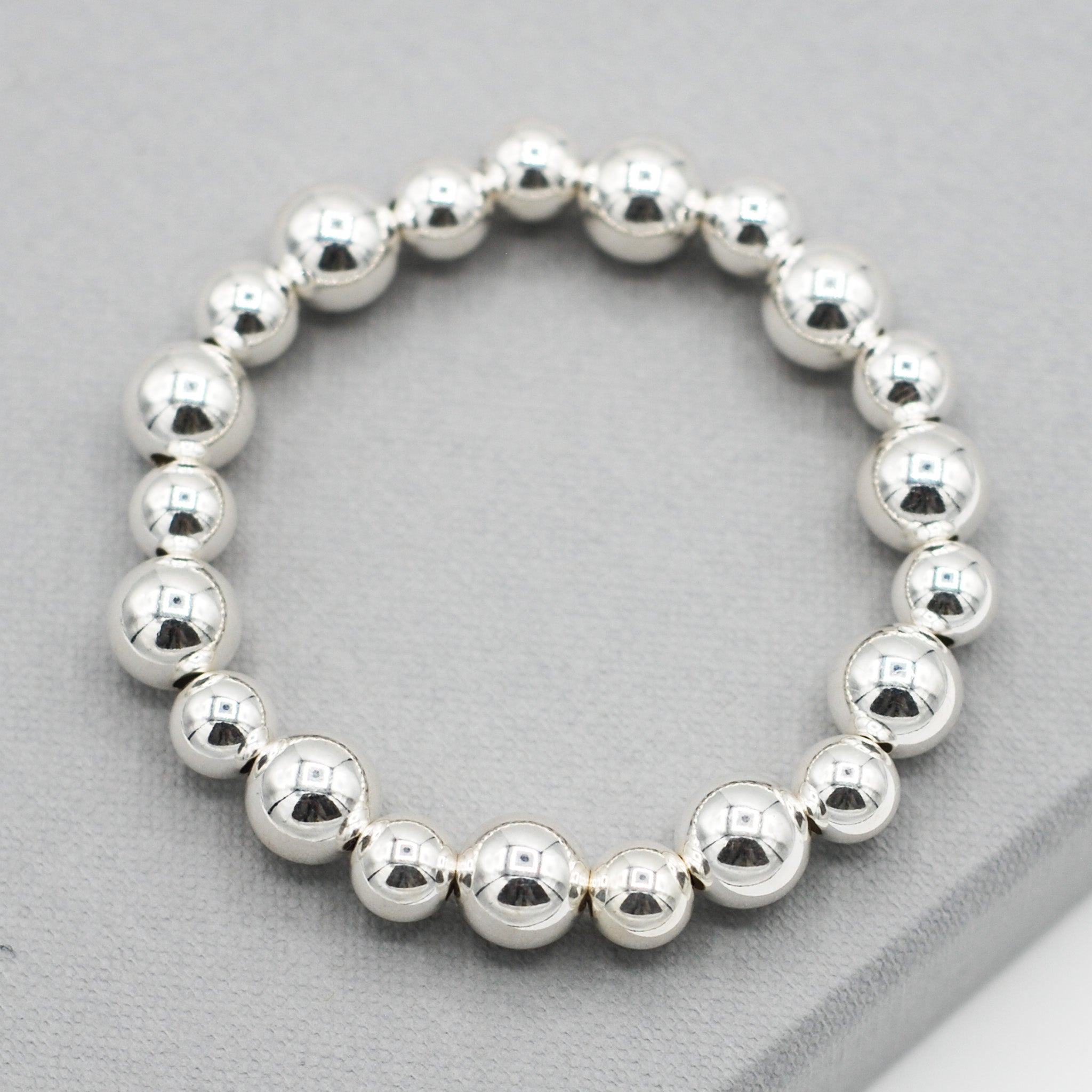 8mm & 10mm Beaded Bracelet