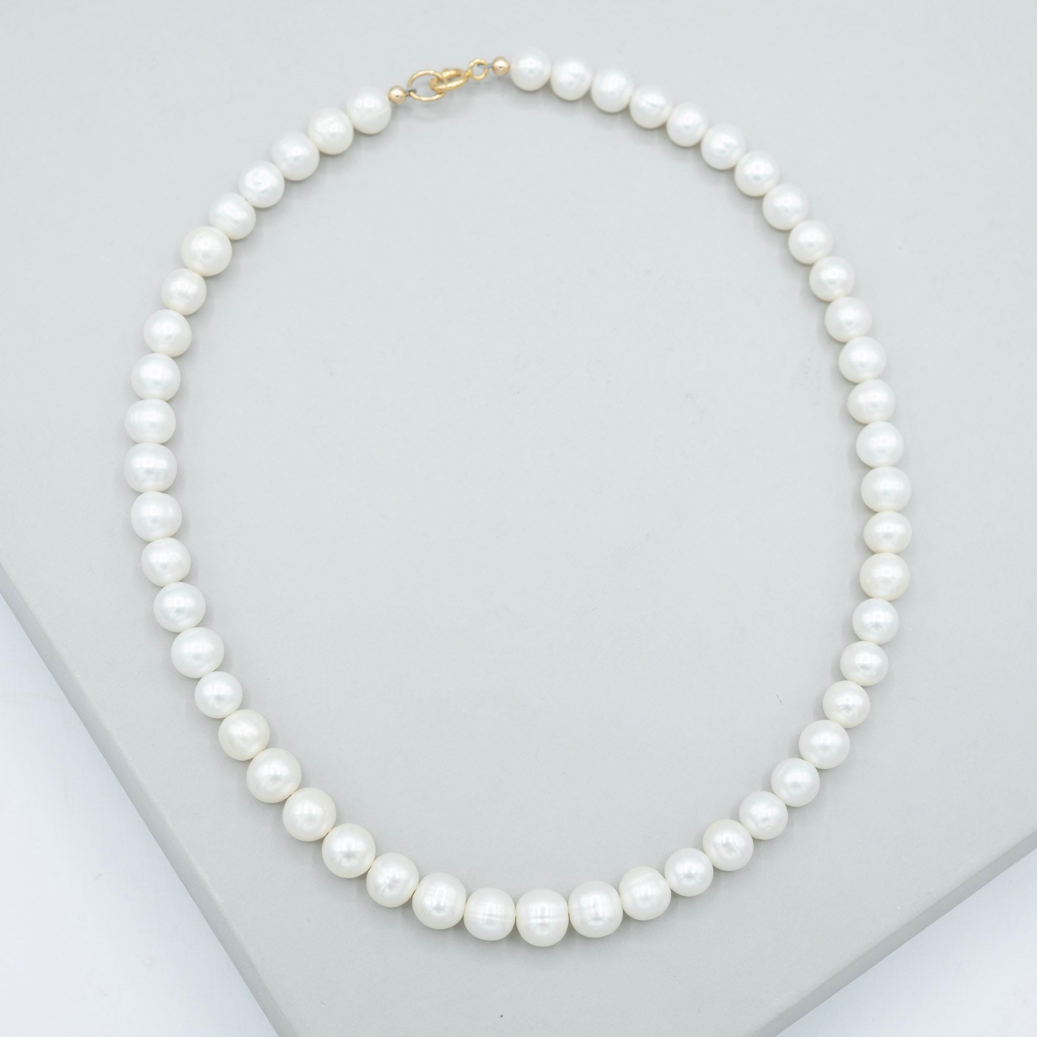 8mm Freshwater Pearl Beaded Necklace