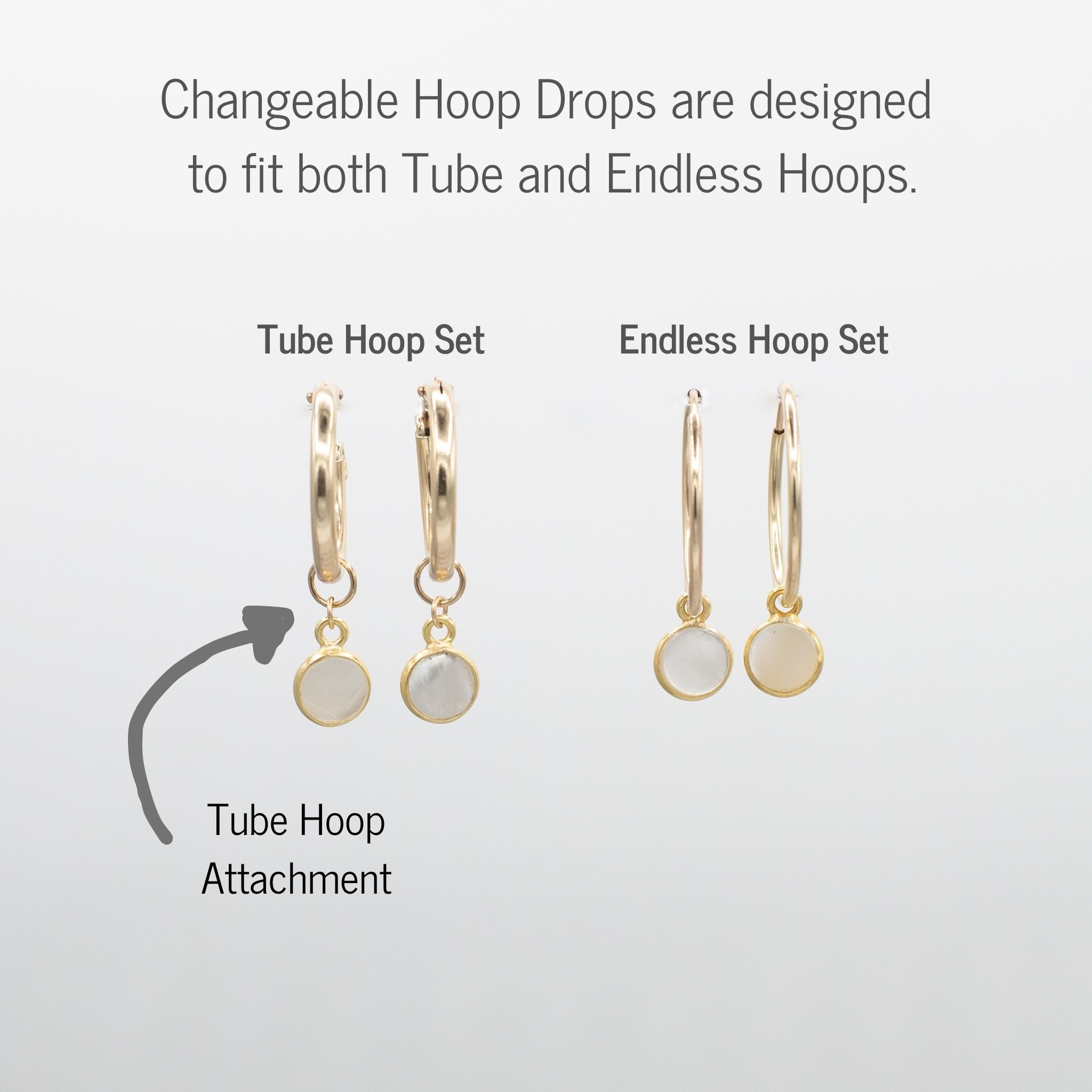 Sterling Silver “Sparkle Ball” Hoop Drops