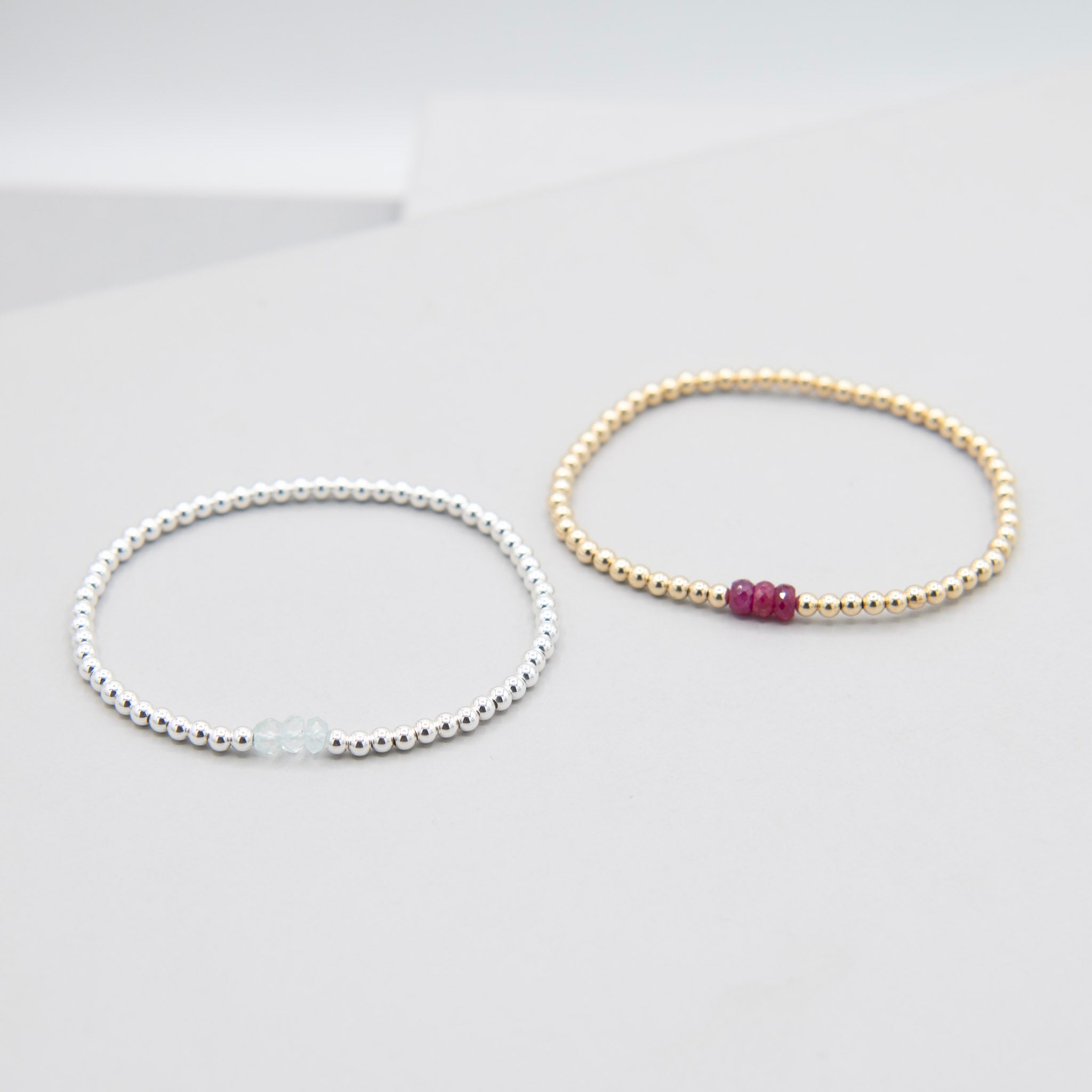 Birthstone Beaded Lux Bracelet