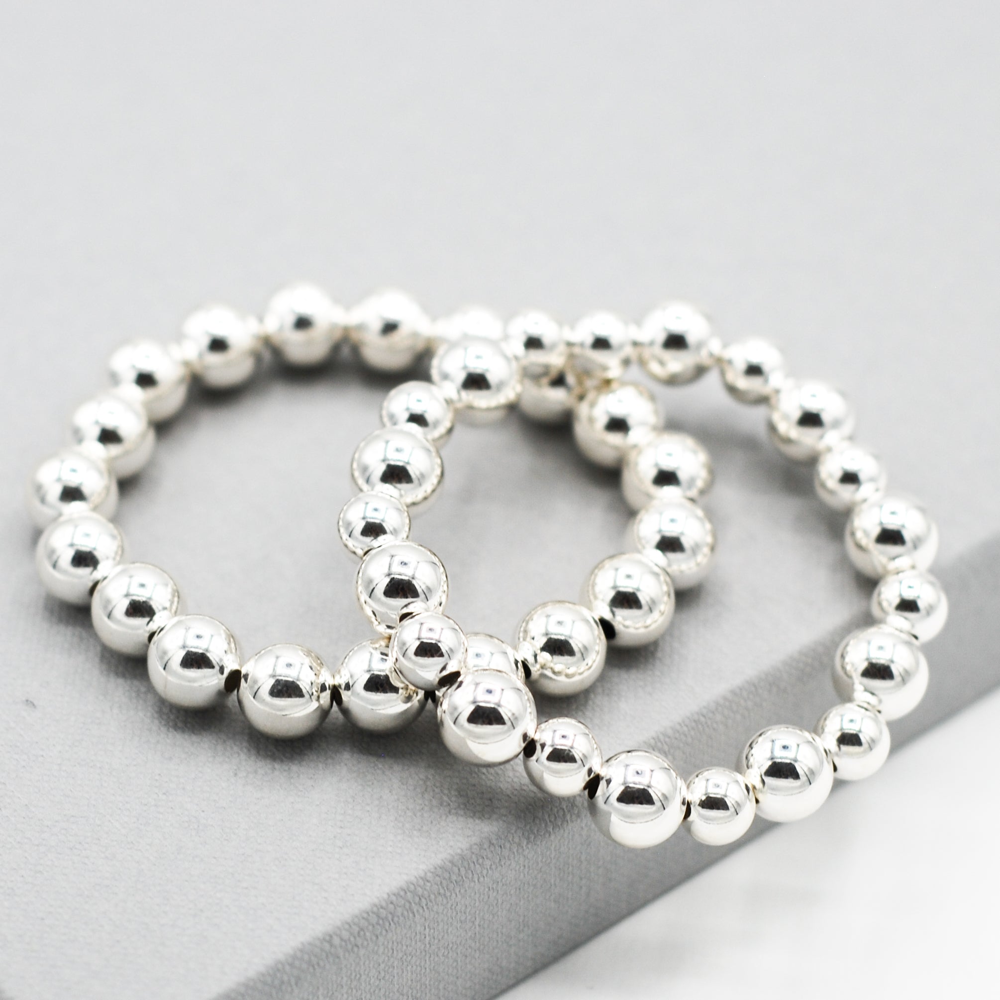 8mm & 10mm Beaded Bracelet