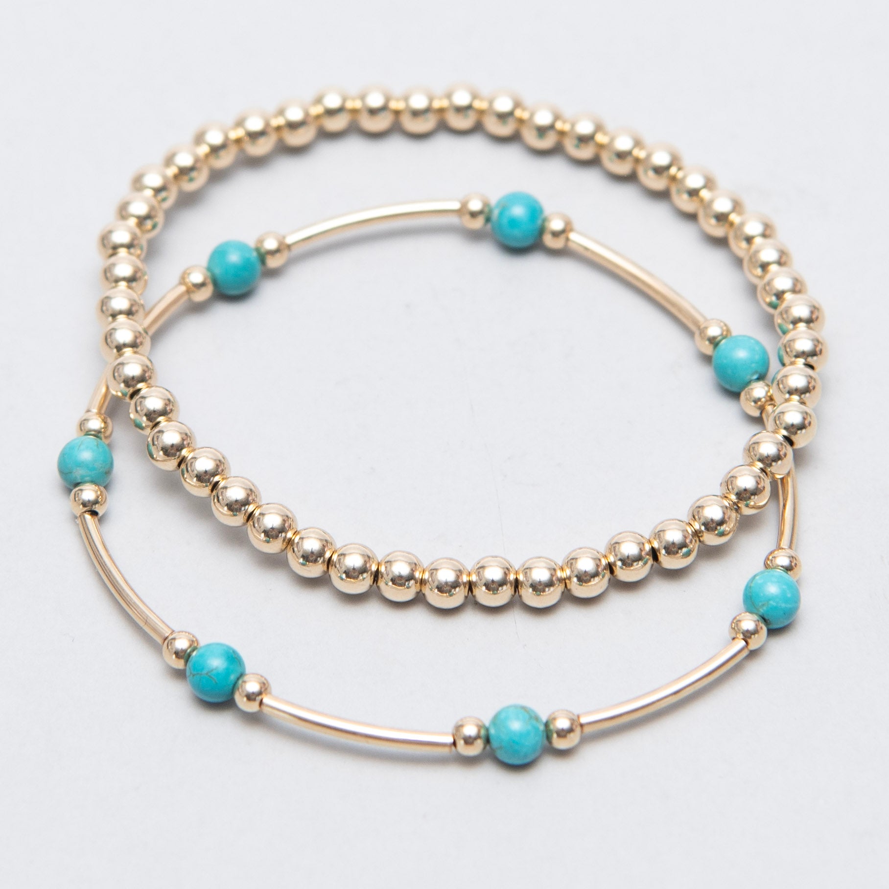 Birthstone Beaded Lux Tube Bracelet - Jewel Ya