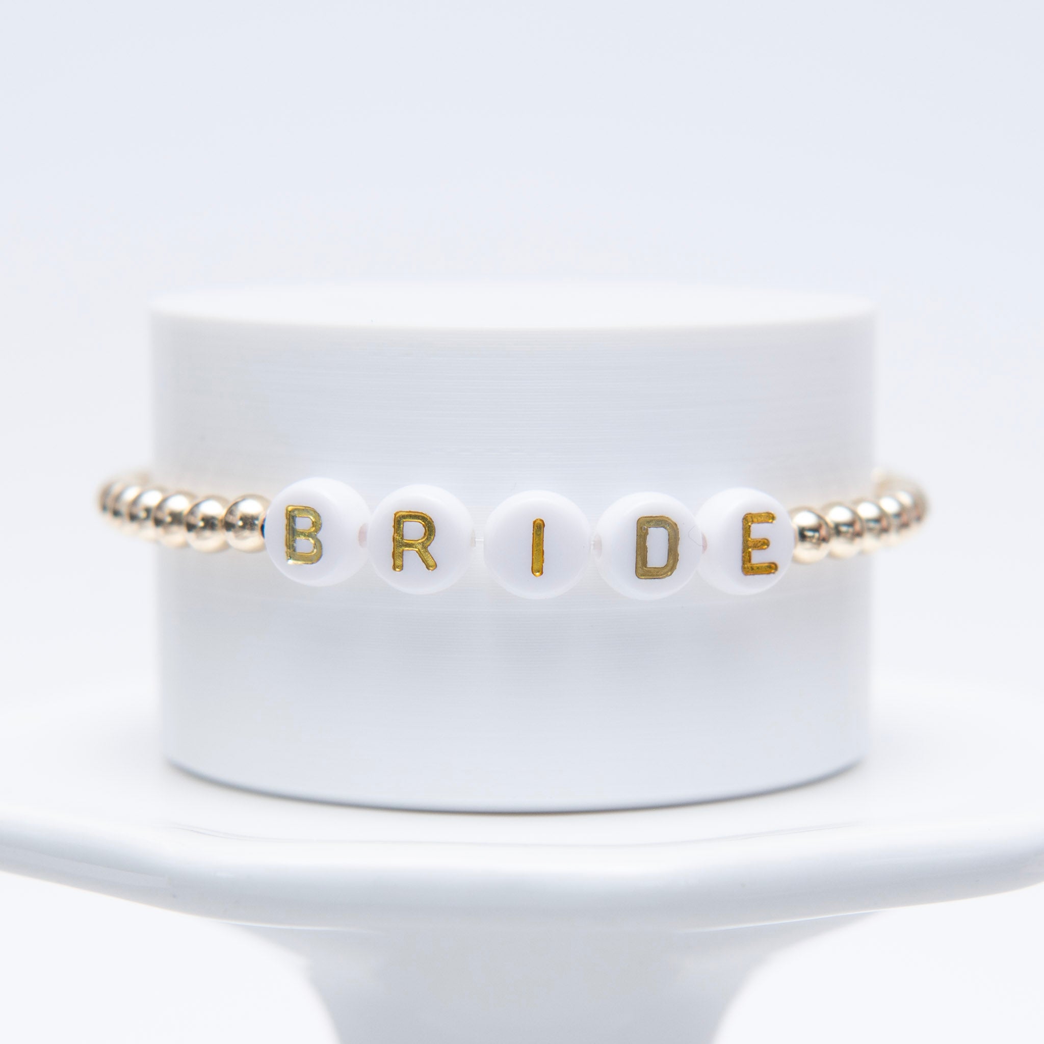 4mm Bride Beaded Lux Bracelet