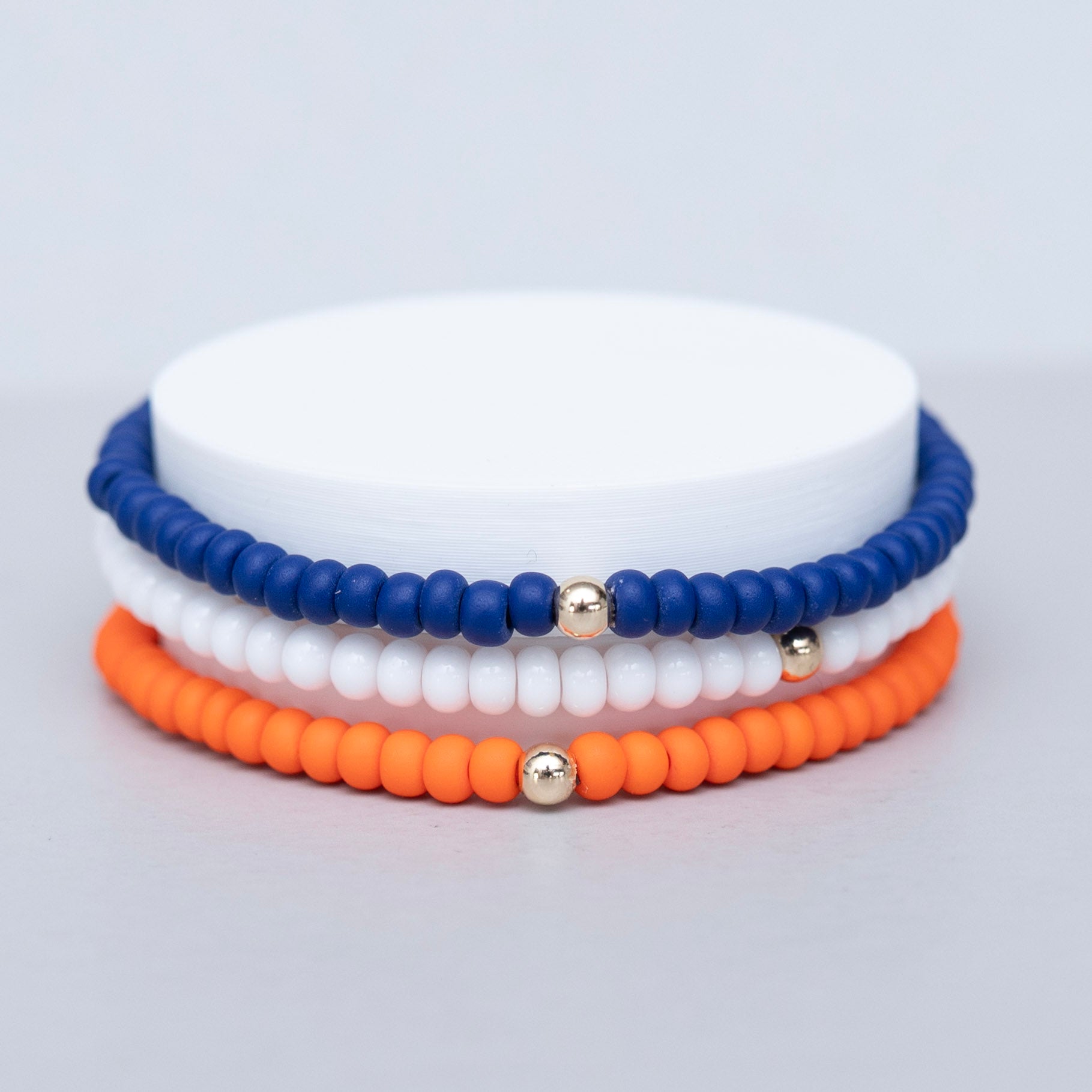 Seed Bead Trio Bracelet Set - ALS Fundraiser
