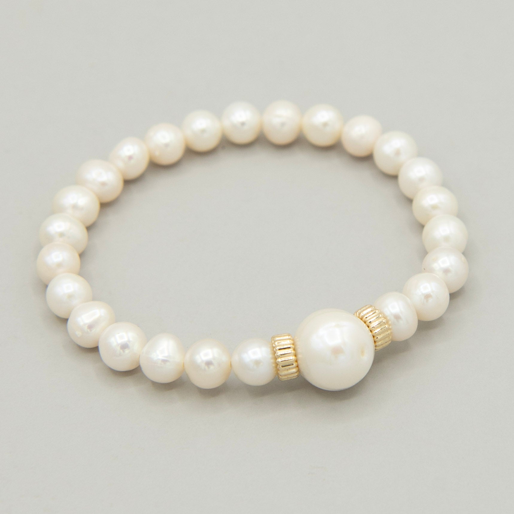 Freshwater Pearl Beaded Bracelet