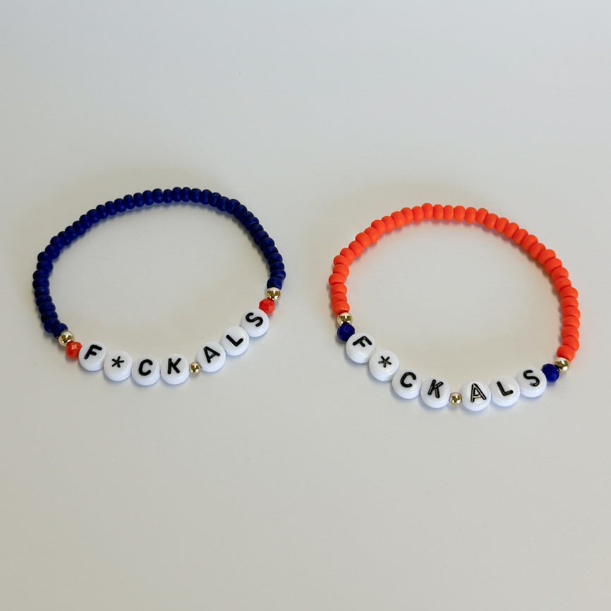 'F*ck ALS' Seed Bead Bracelets - ALS Arizona Fundraiser
