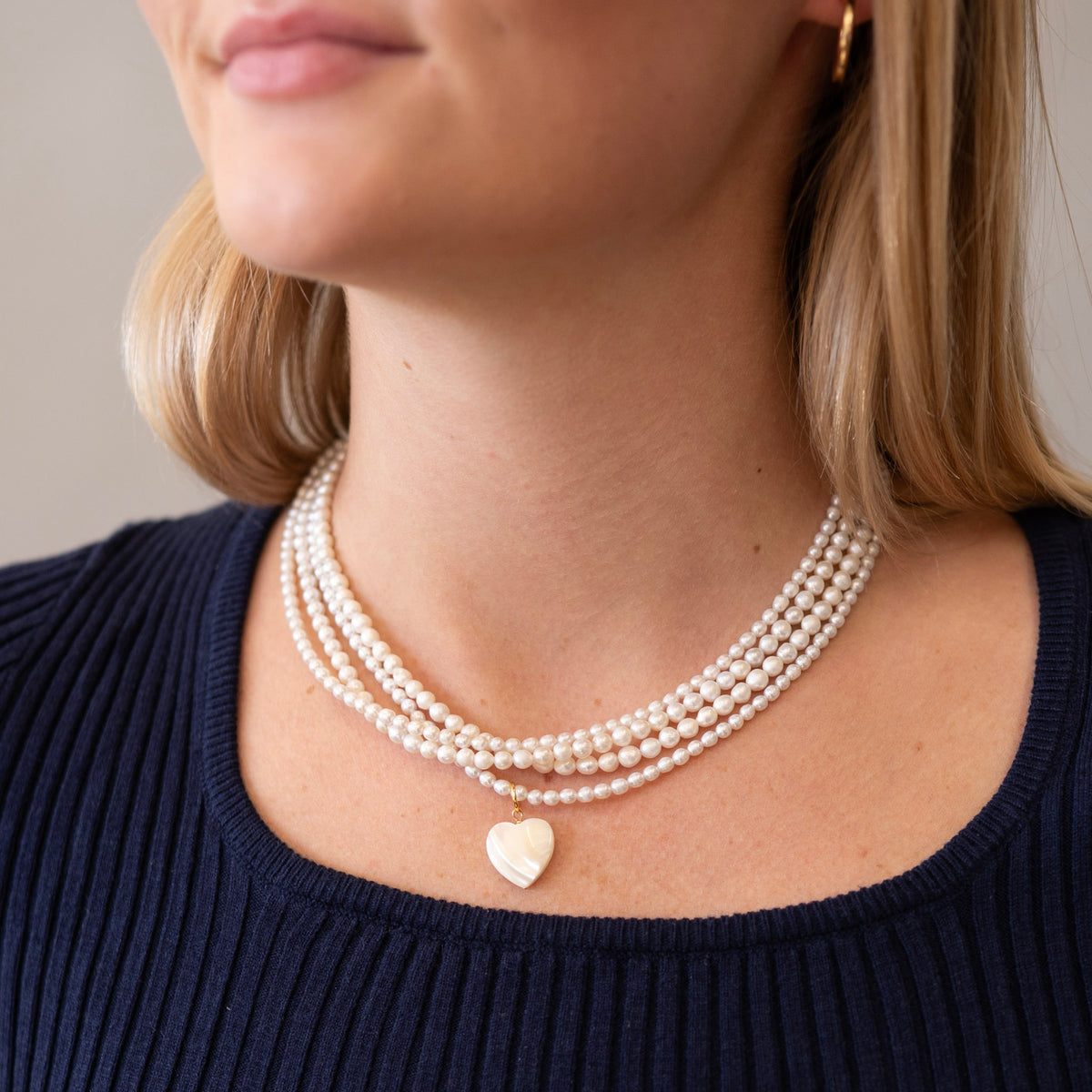 Freshwater Pearl Necklace Layers
