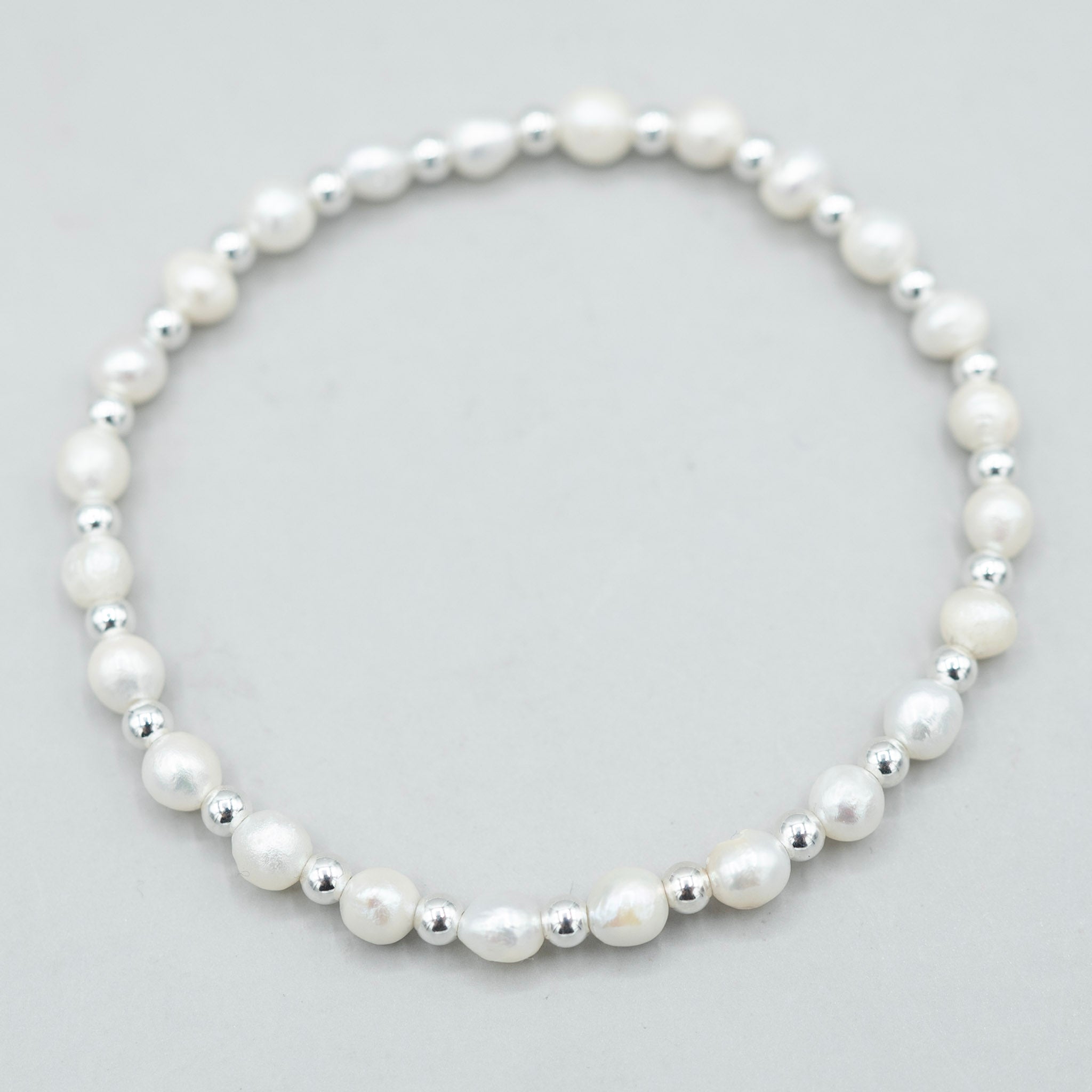 Freshwater Pearl & Beaded Lux Bracelet