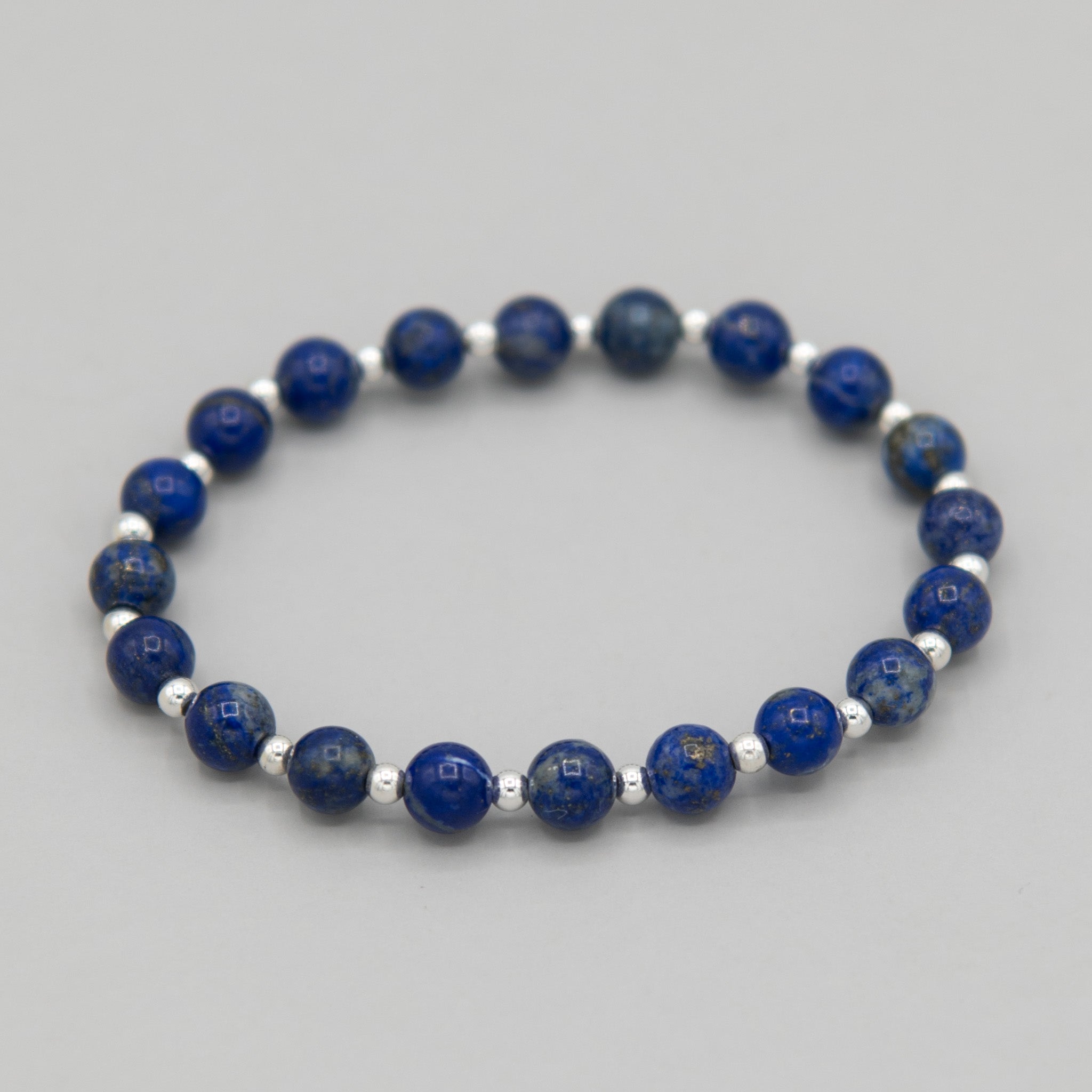 Lapis & Beaded Lux Bracelet