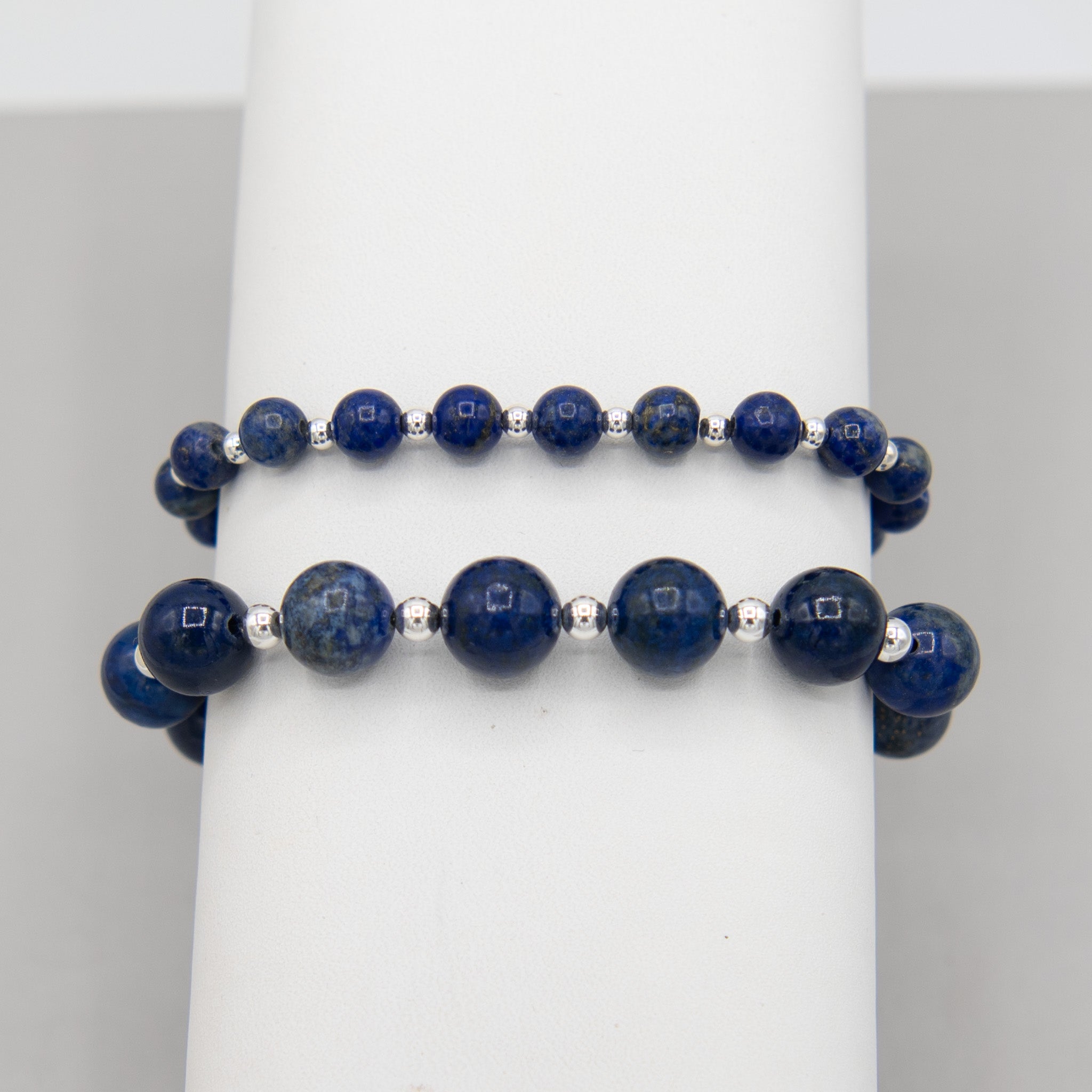 Lapis & Beaded Lux Bracelet