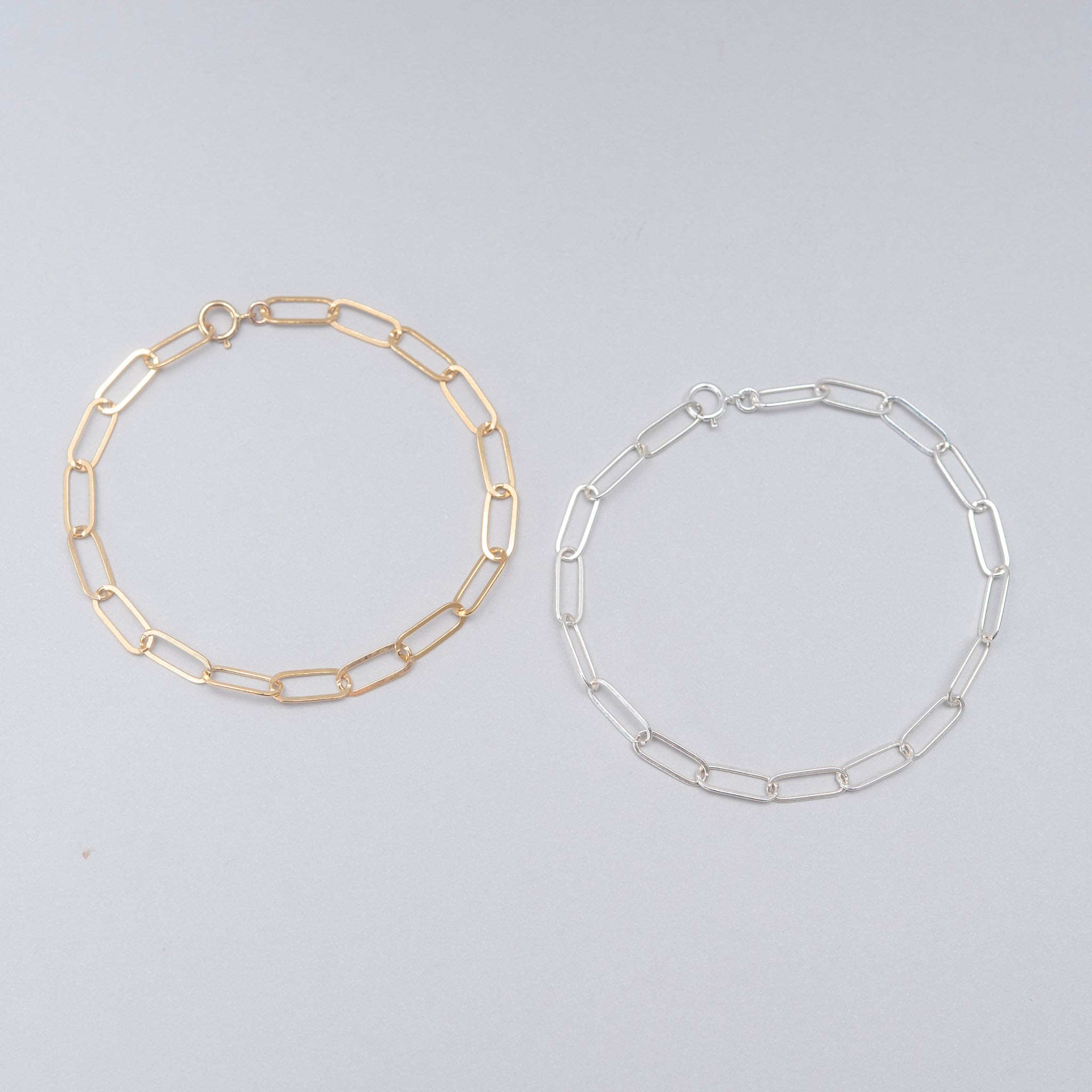 Midi Paperclip Chain Bracelet