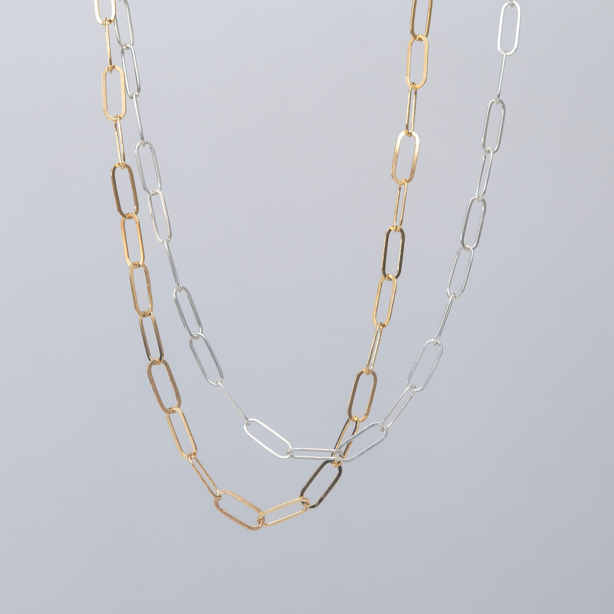 Midi Paperclip Layering Chain