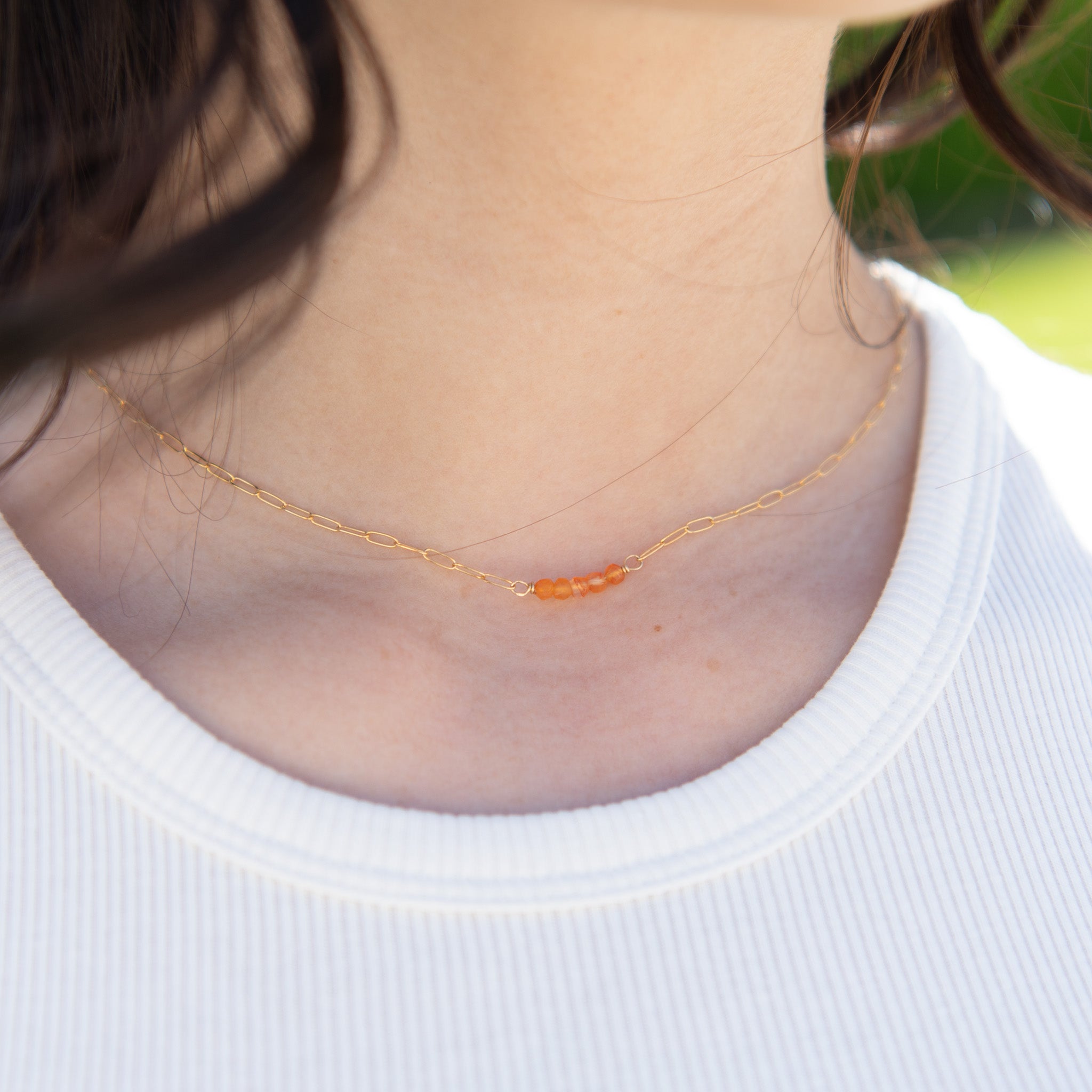 Paperclip Game Day Necklace - Jewel Ya