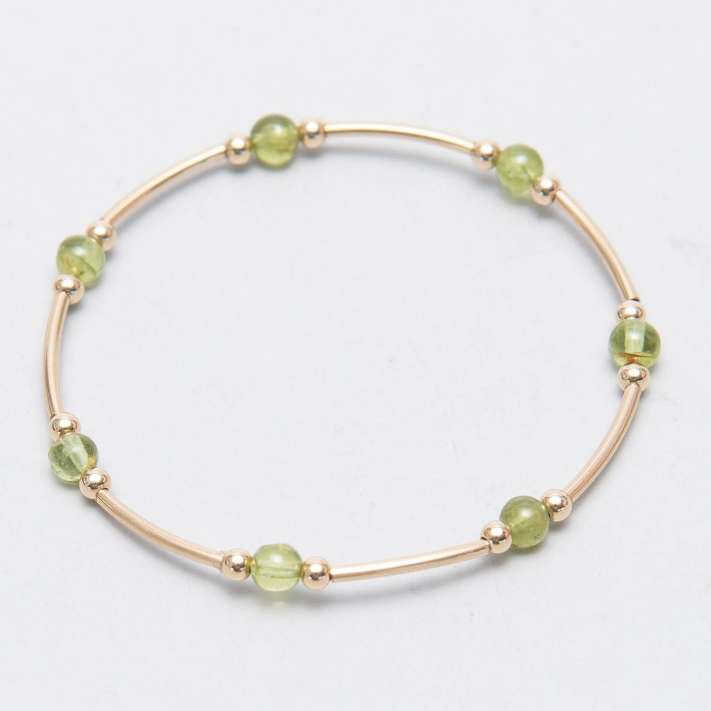 Birthstone Beaded Lux Tube Bracelet - Jewel Ya