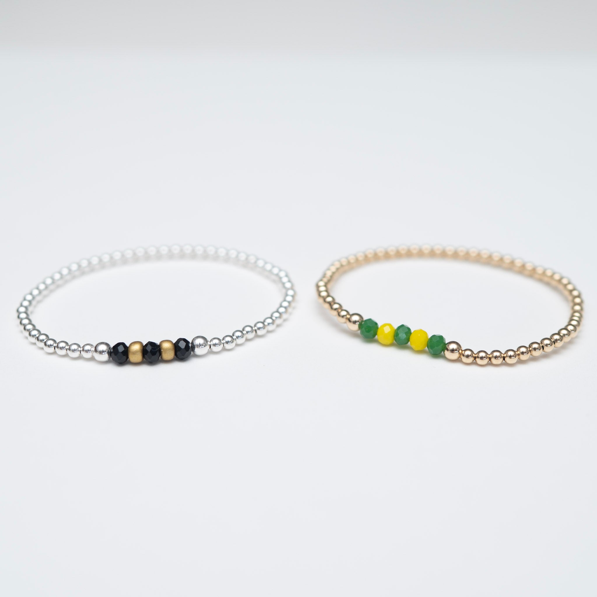 Personalized Game Day Beaded Lux Bracelet