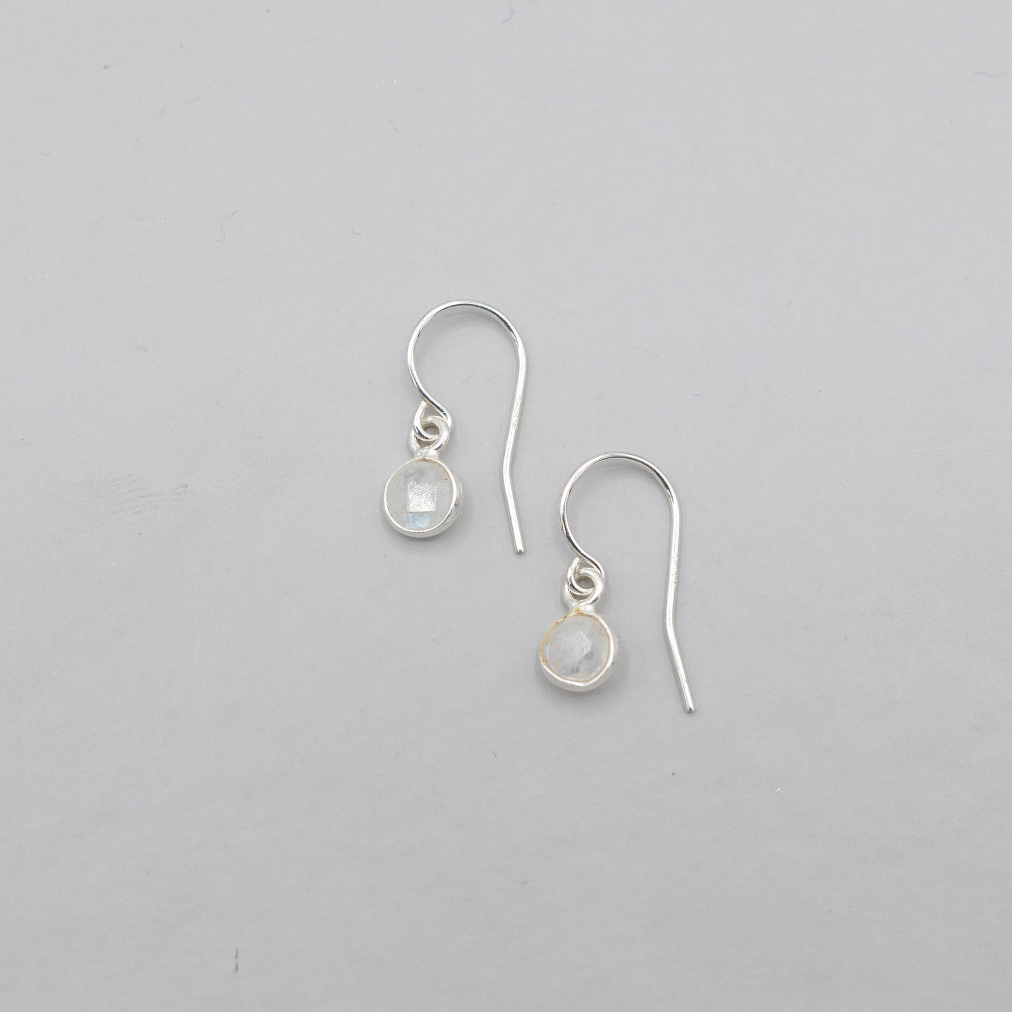 Petite Moonstone Earrings