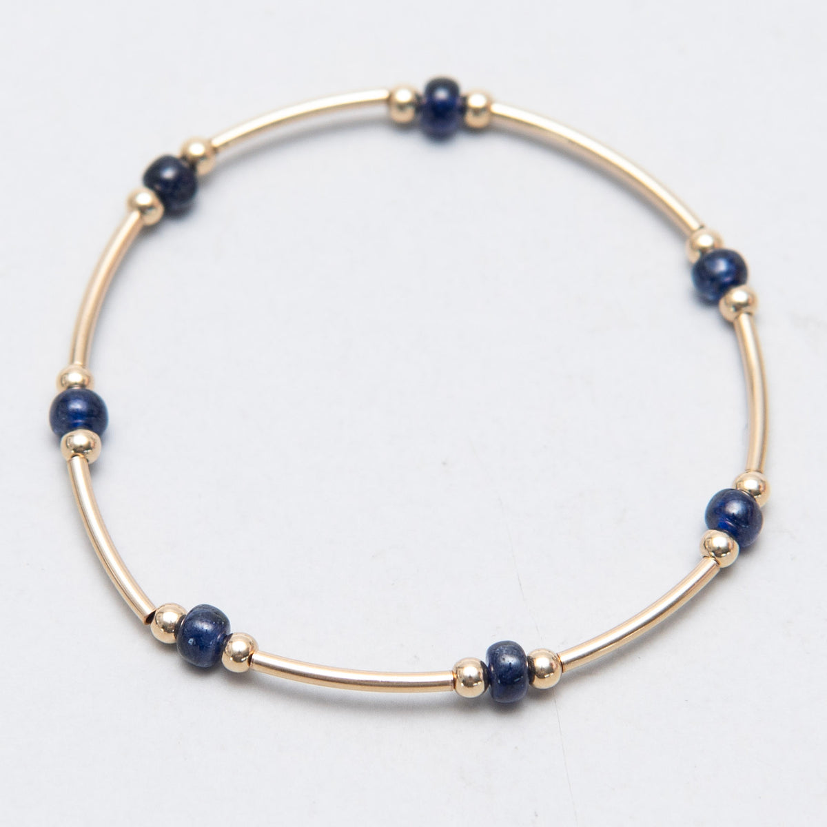 Birthstone Beaded Lux Tube Bracelet - Jewel Ya