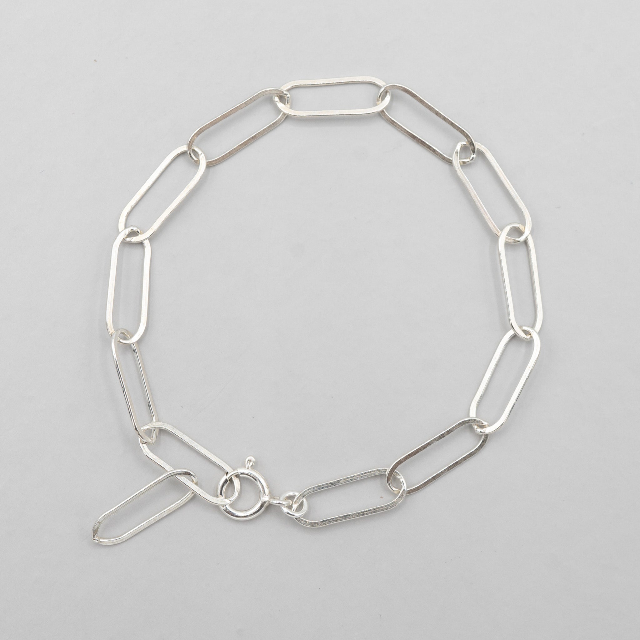 XL Paper Clip Chain Bracelet