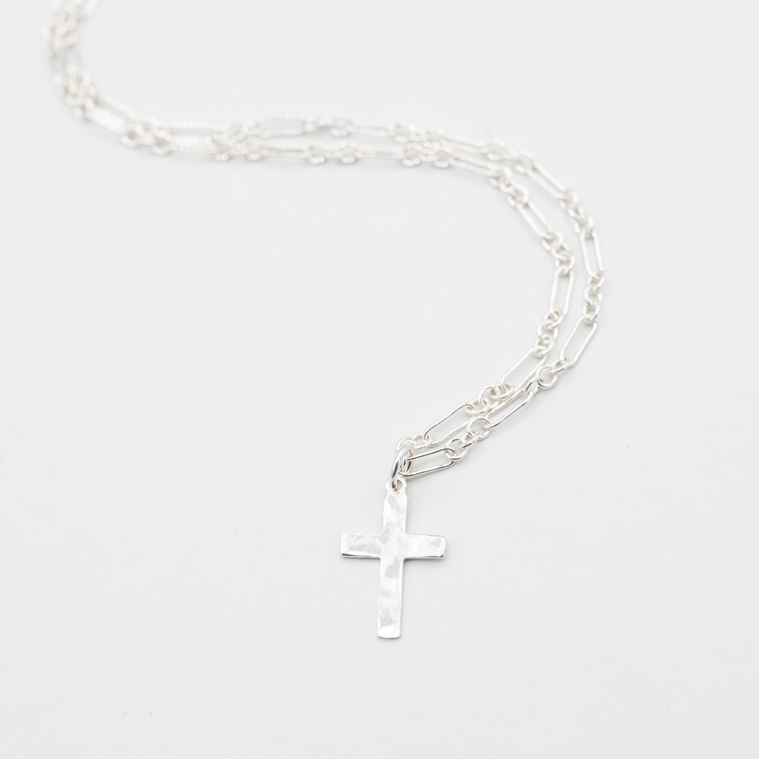 Sterling Silver Cross Necklace - Jewel Ya